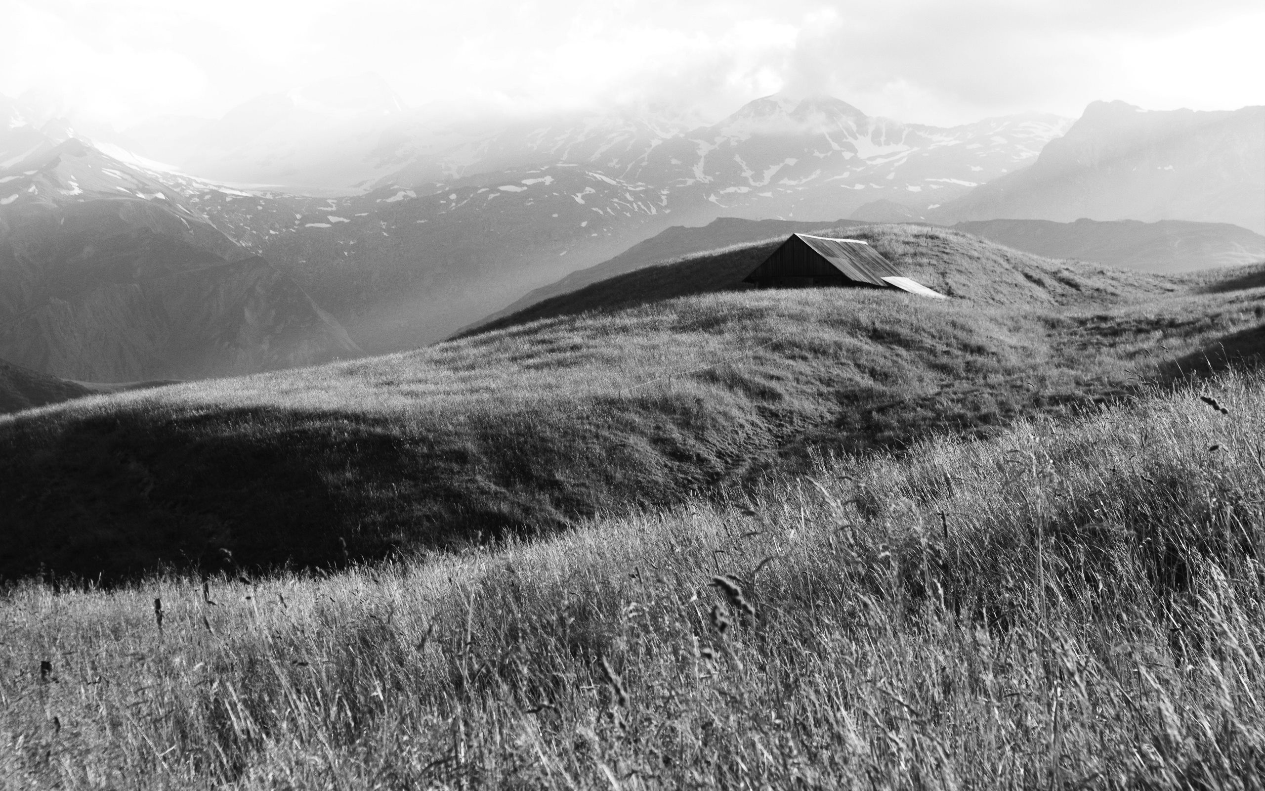 Black And White Mountain Wallpapers