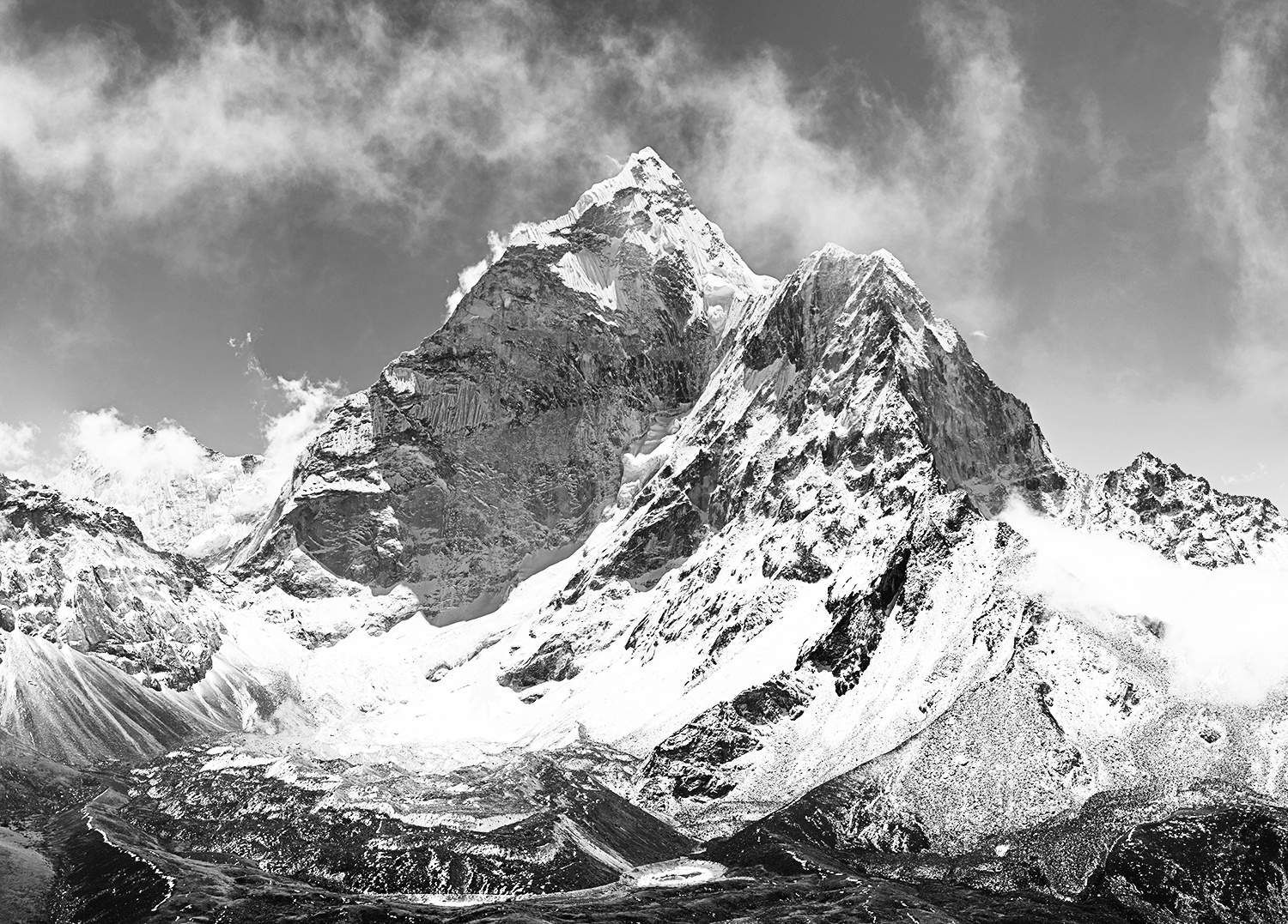 Black And White Mountain Wallpapers