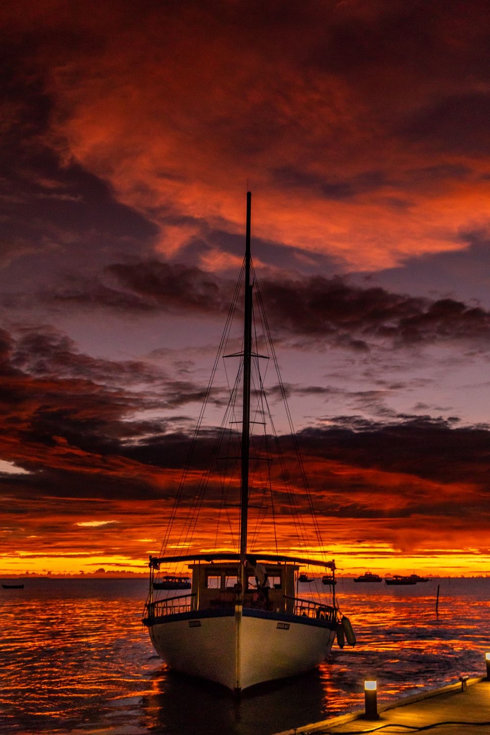 Boating And Sunset Wallpapers