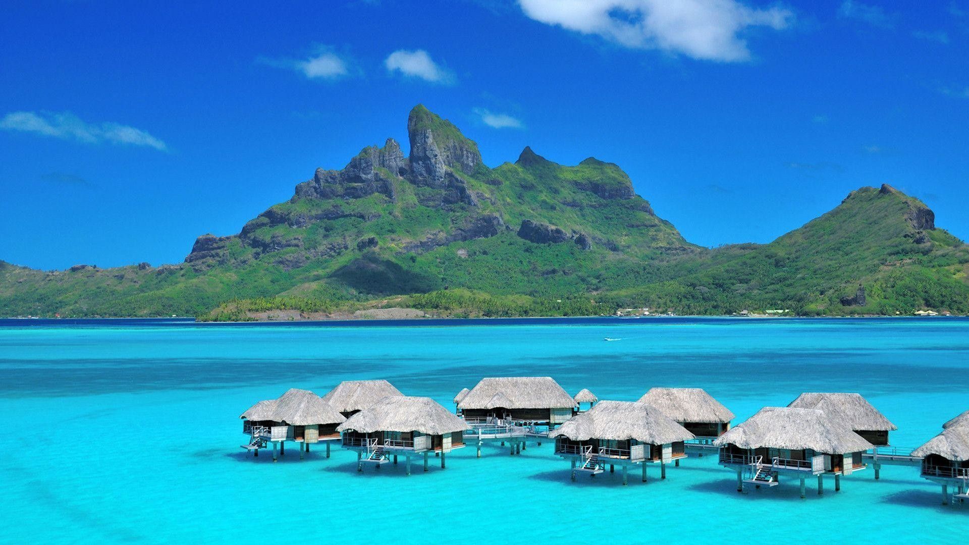 Bora Bora Island Resort Wallpapers