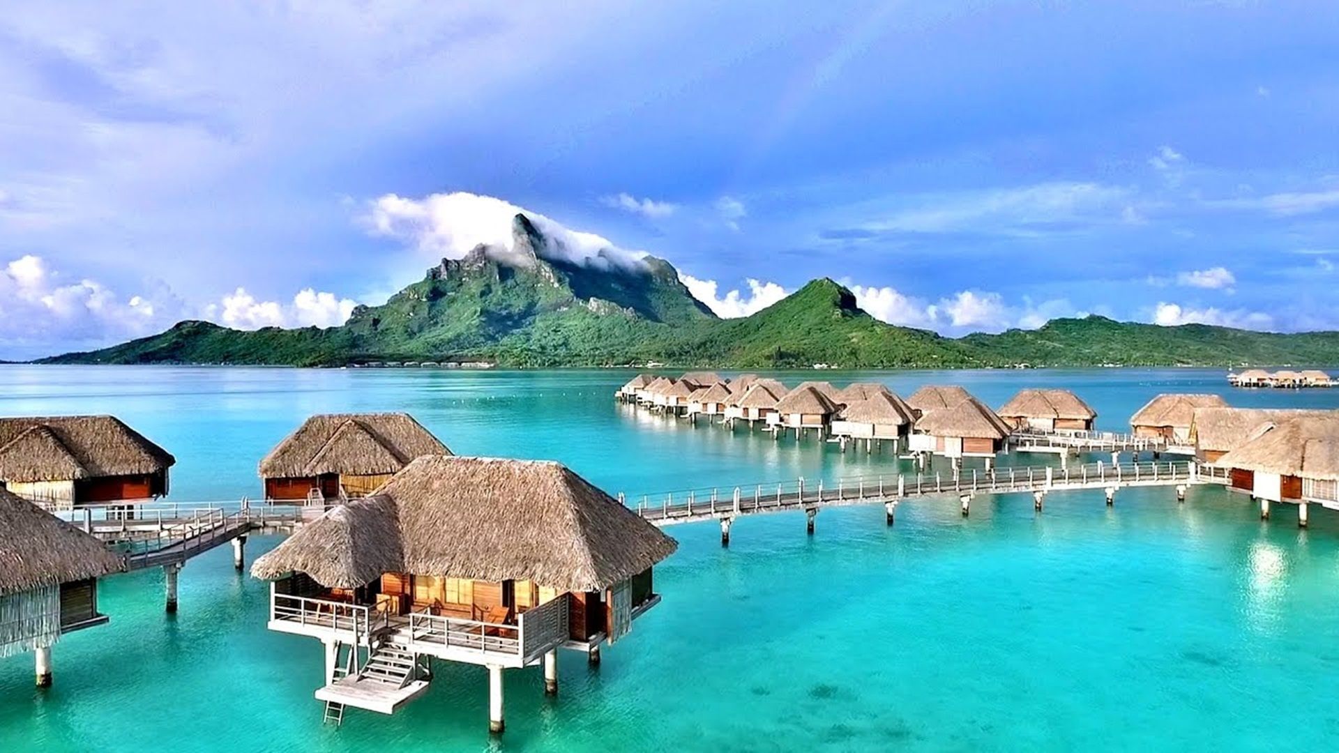 Bora Bora Island Resort Wallpapers