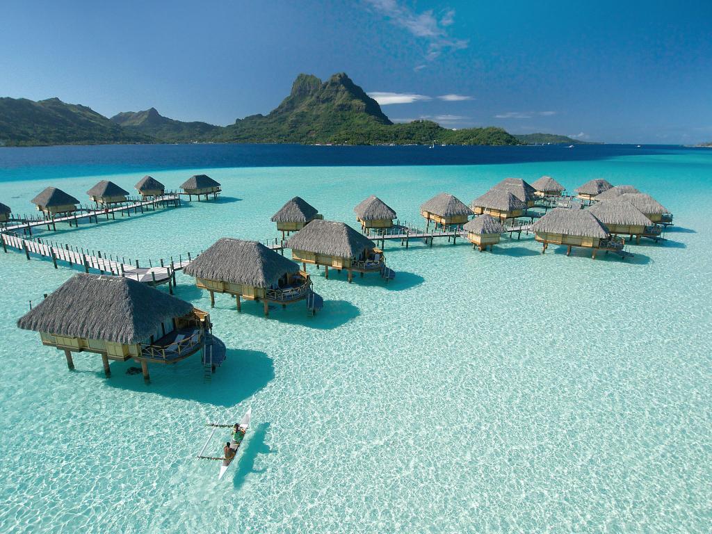 Bora Bora Island Resort Wallpapers