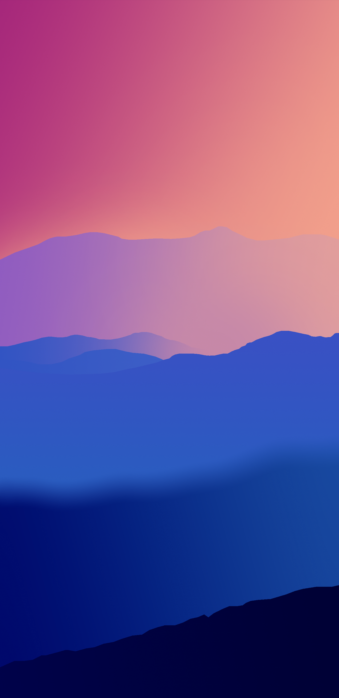 Calm Sunset Mountains Wallpapers