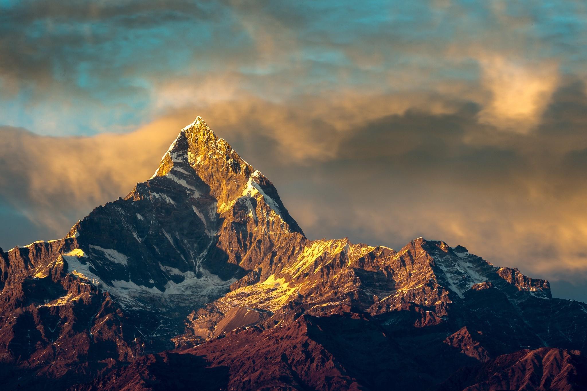 Clouds Mountains Peaks Wallpapers