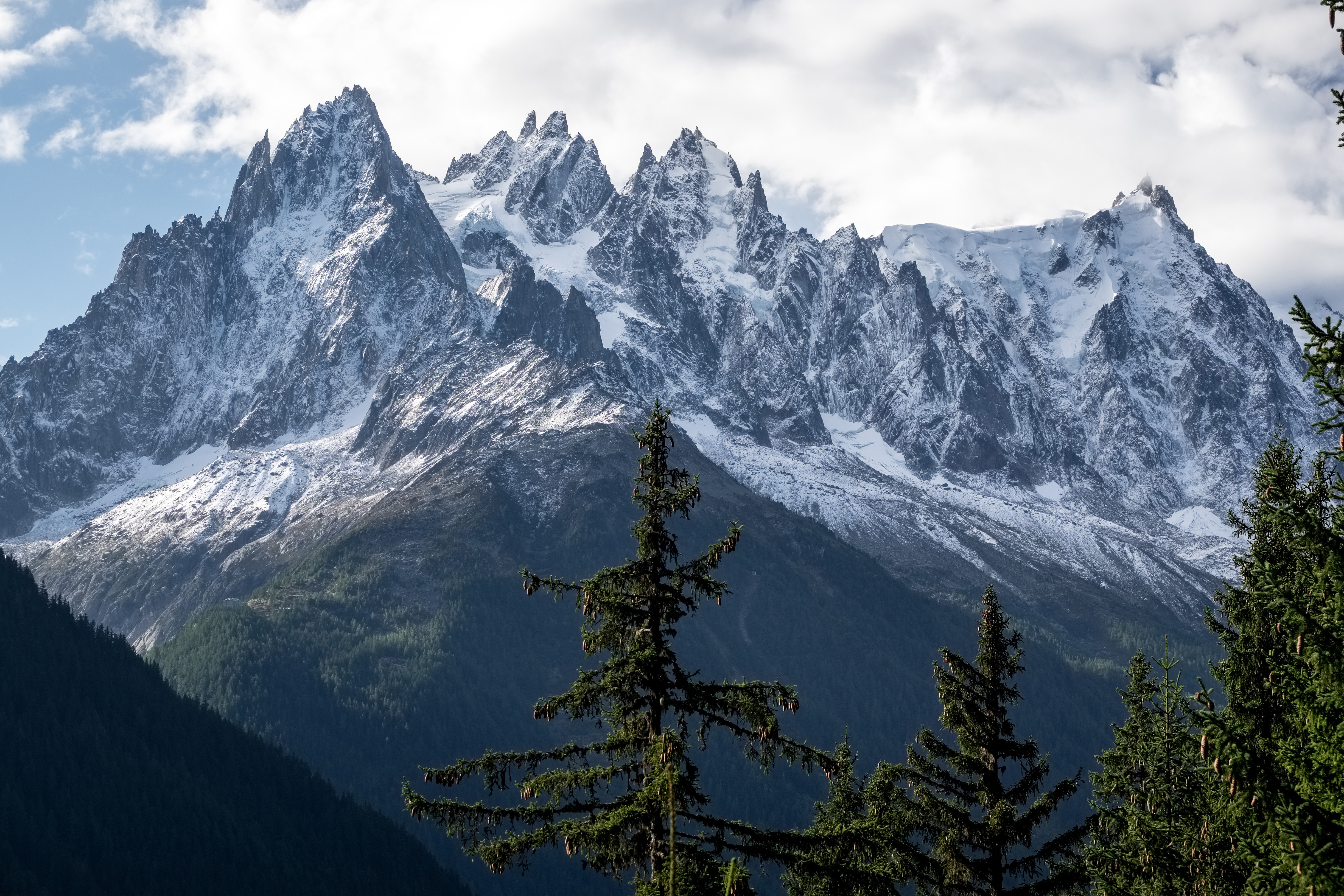 Clouds Mountains Peaks Wallpapers