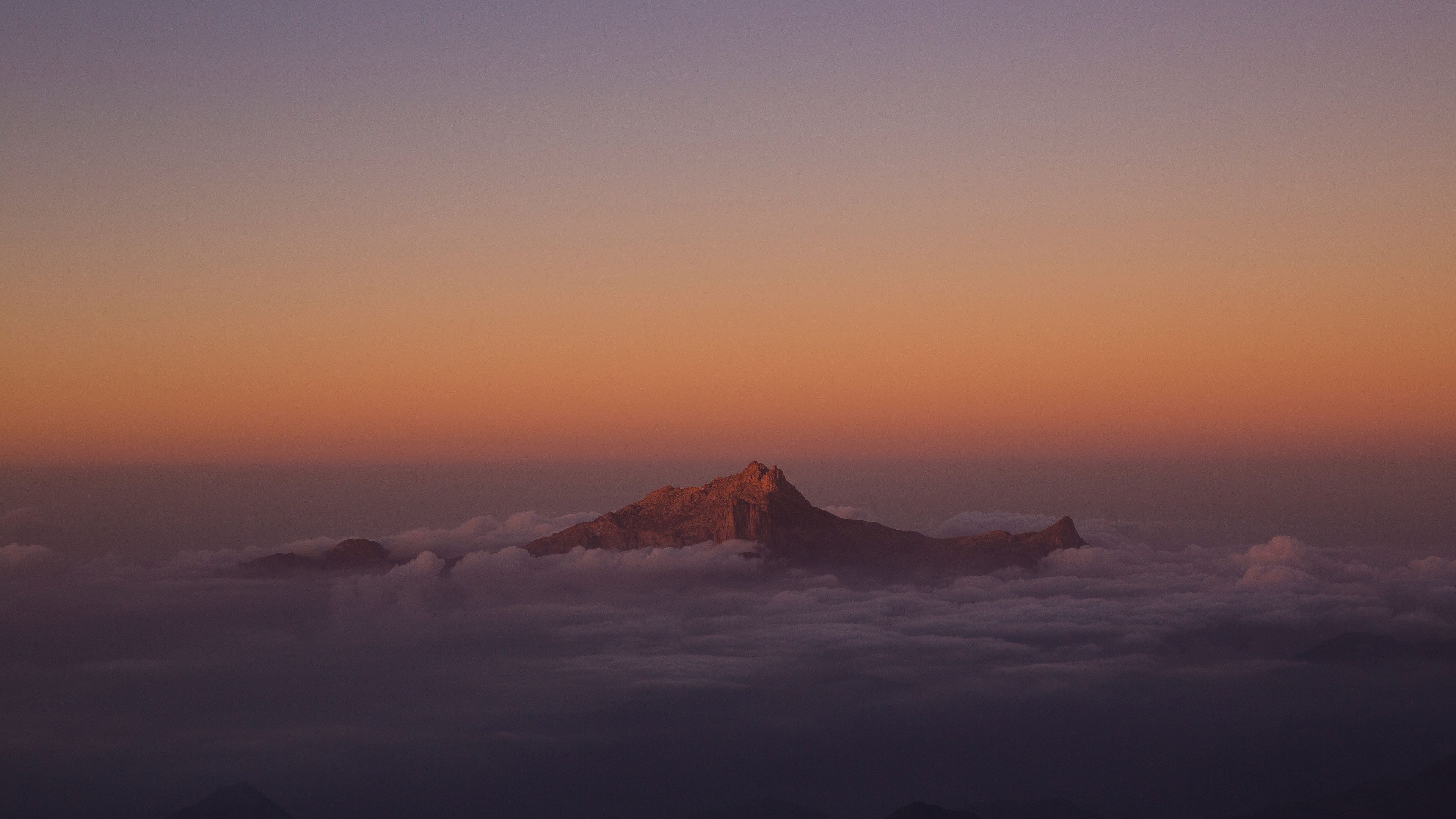 Clouds Mountains Peaks Wallpapers