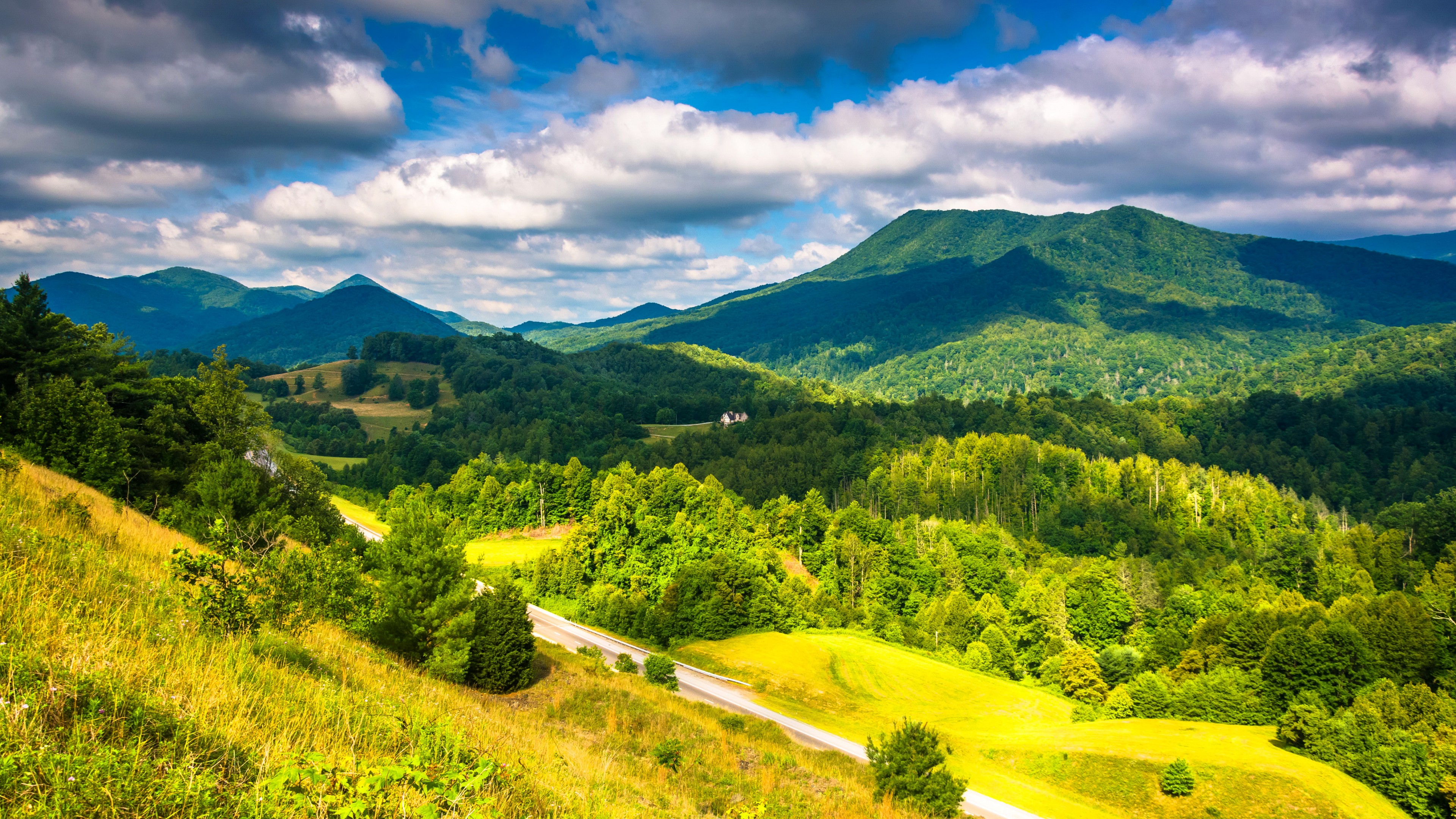 Clouds Nature Mountains Wallpapers