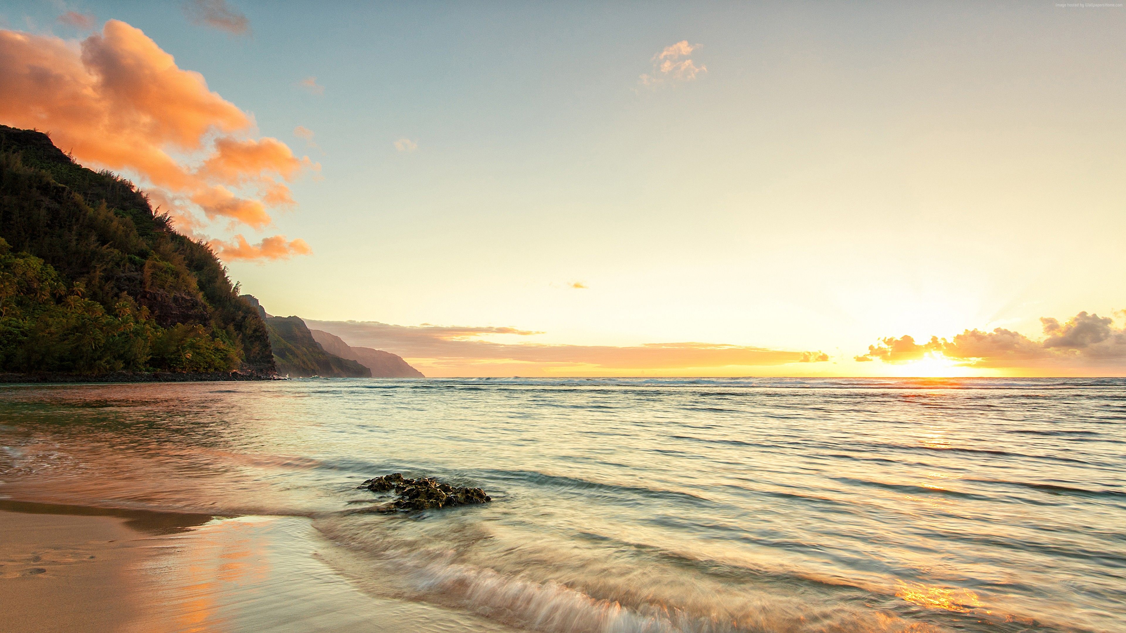 Coastline 4K Hawaii Wallpapers