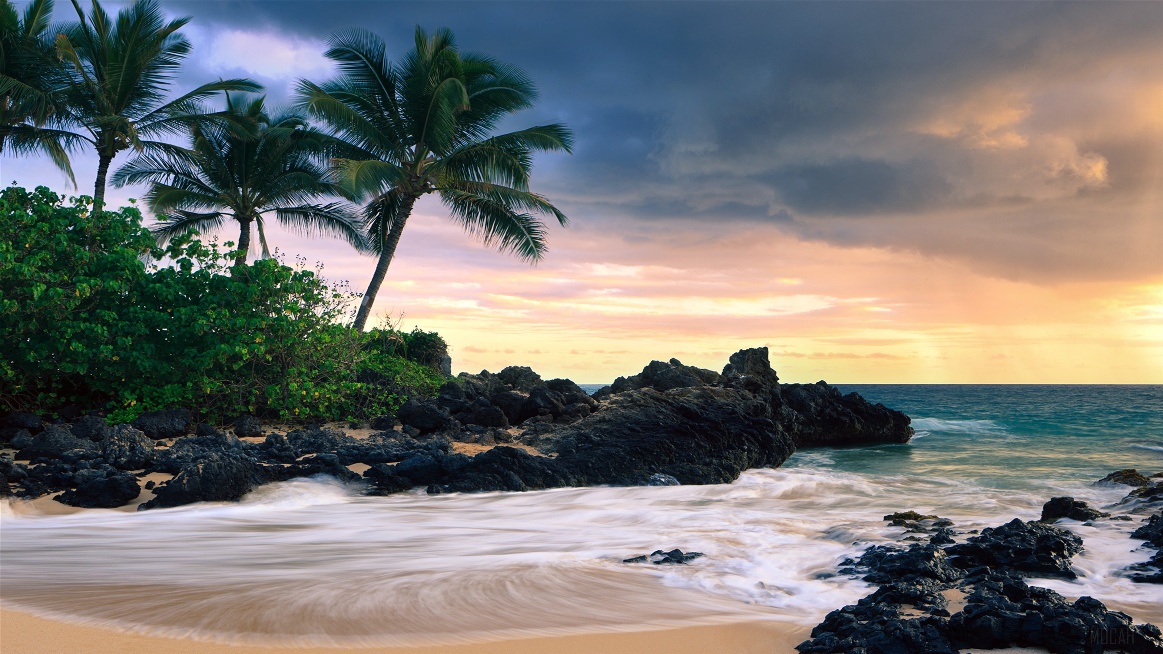 Coastline 4K Hawaii Wallpapers