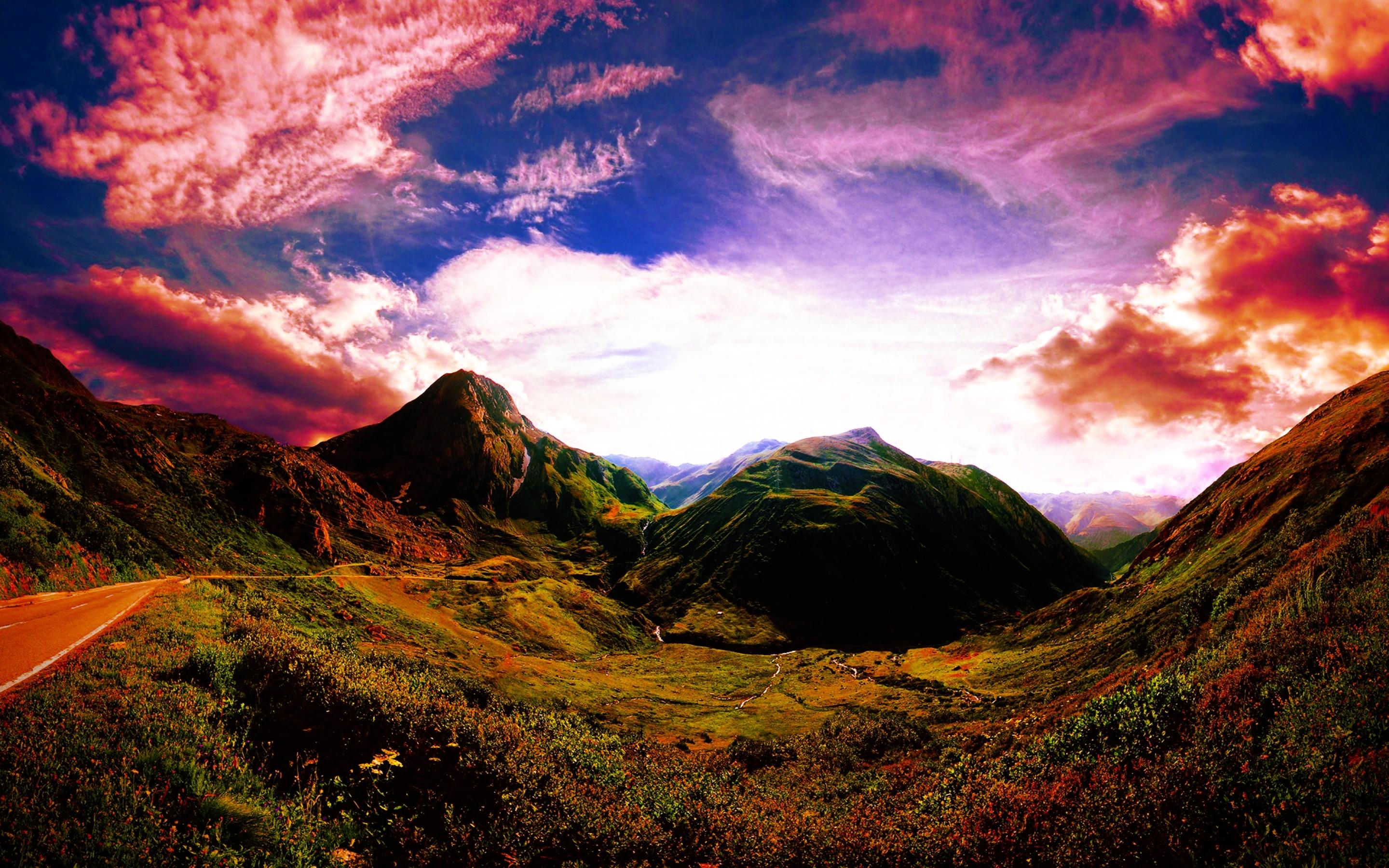 Colorful Mountain Wallpapers