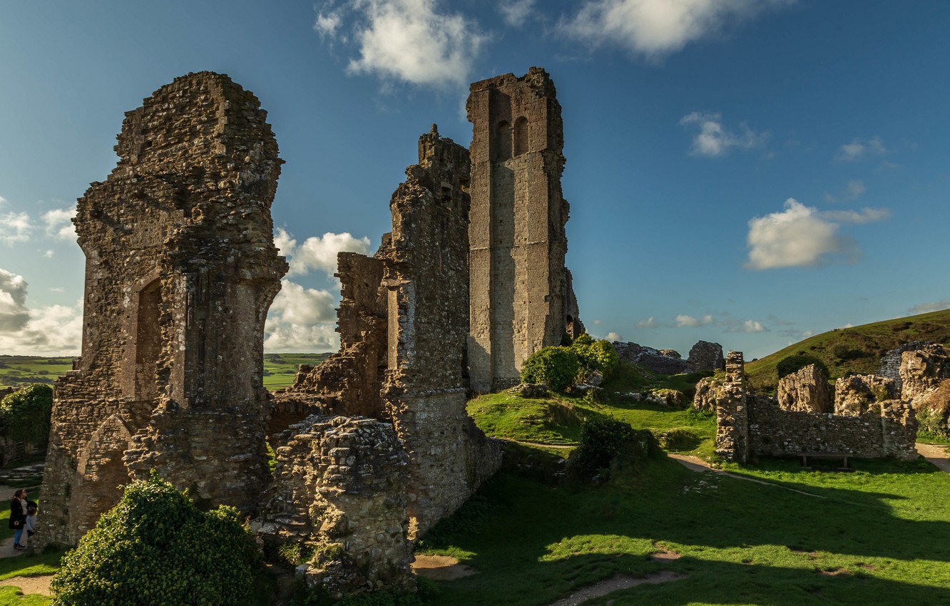 Corfe Castle England Wallpapers