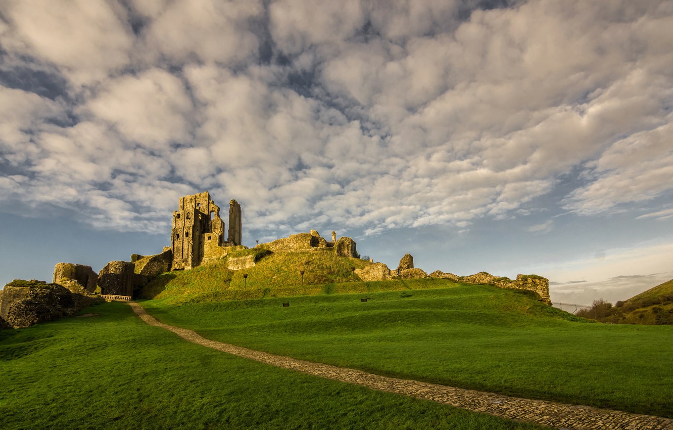 Corfe Castle England Wallpapers