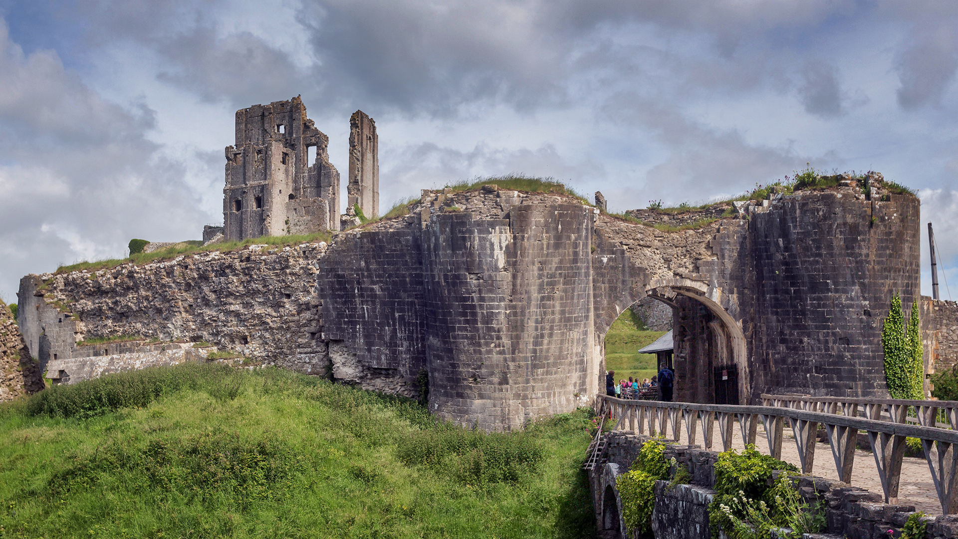 Corfe Castle England Wallpapers