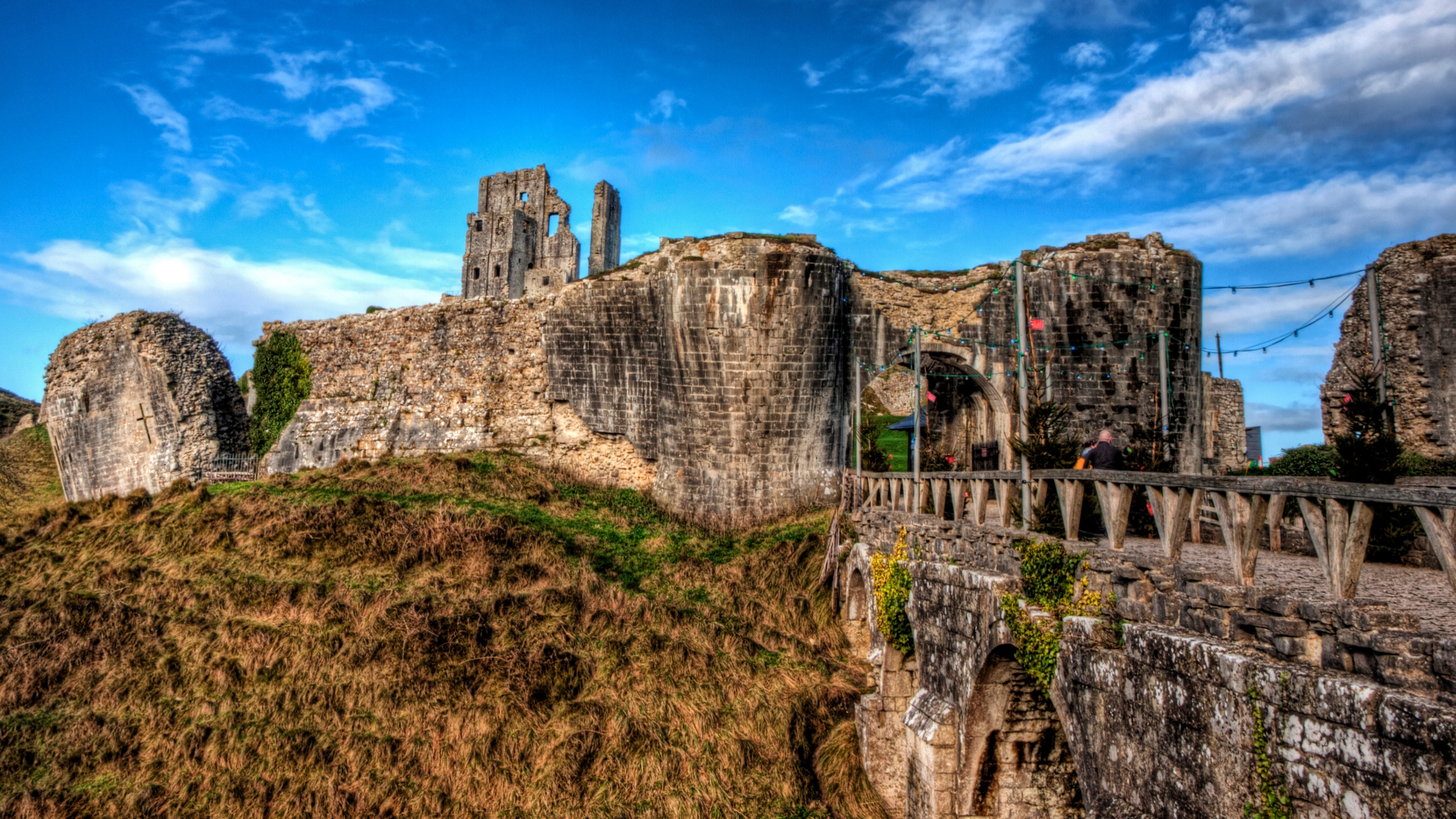 Corfe Castle England Wallpapers