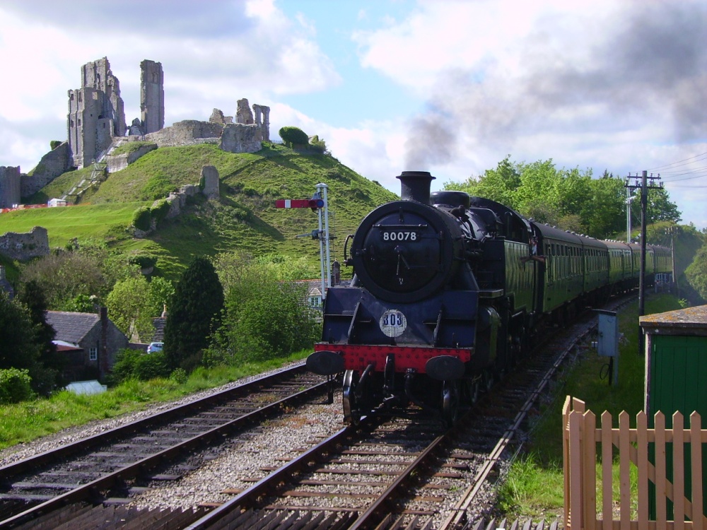 Corfe Castle England Wallpapers