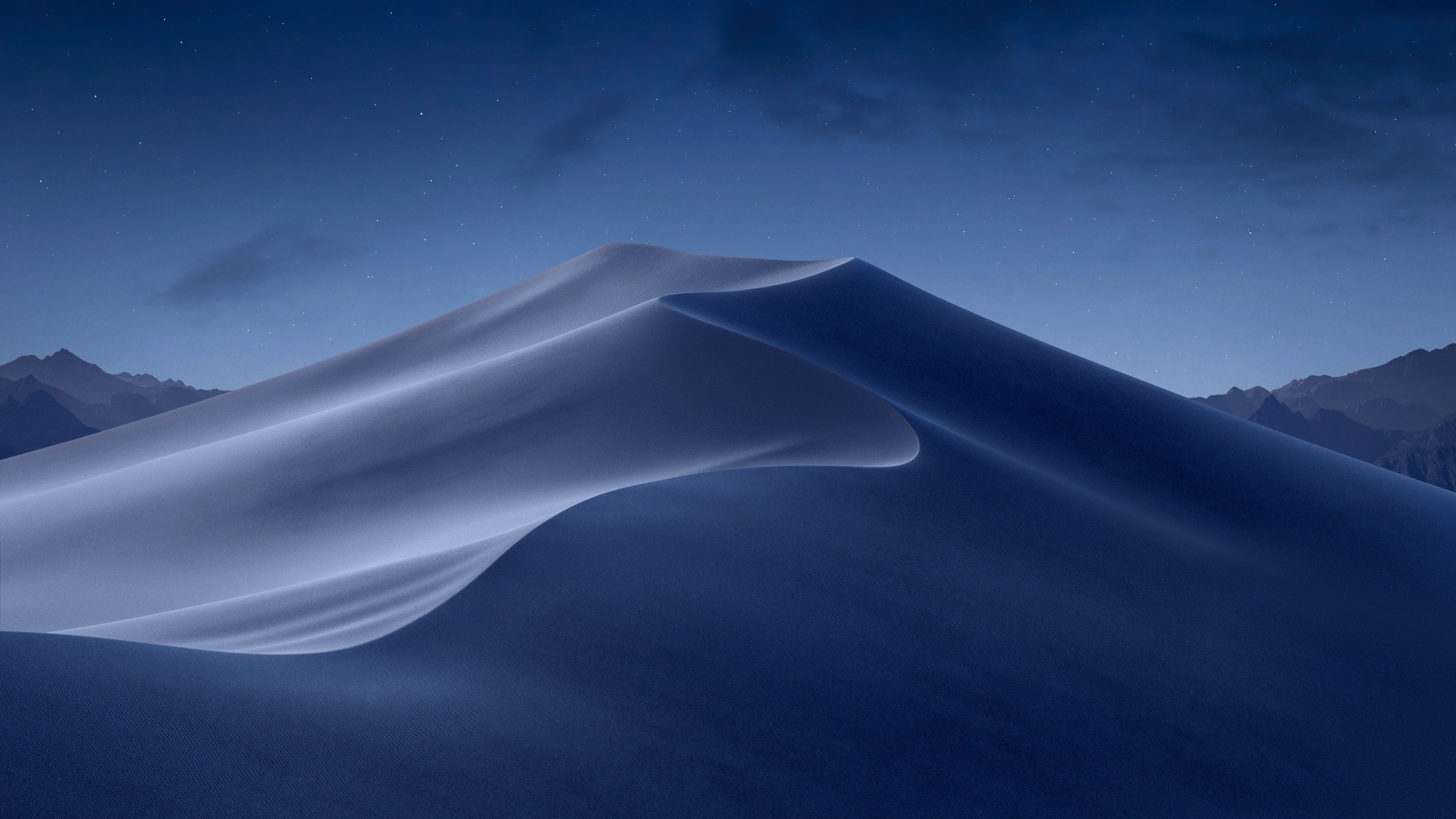 Desert Dune At Night Wallpapers