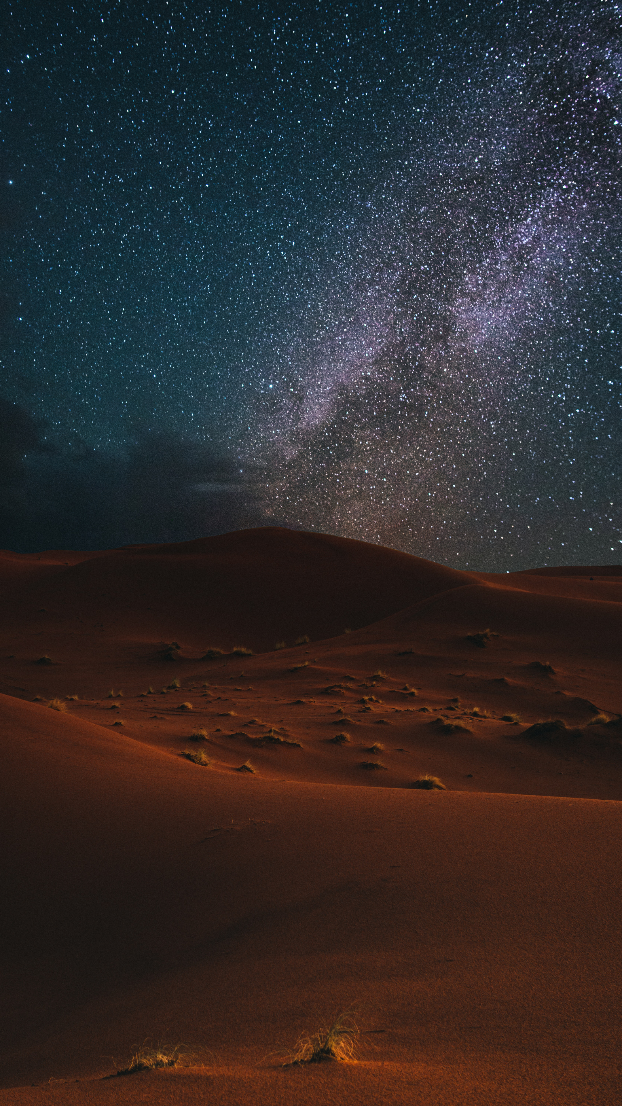 Desert Starry Night Wallpapers