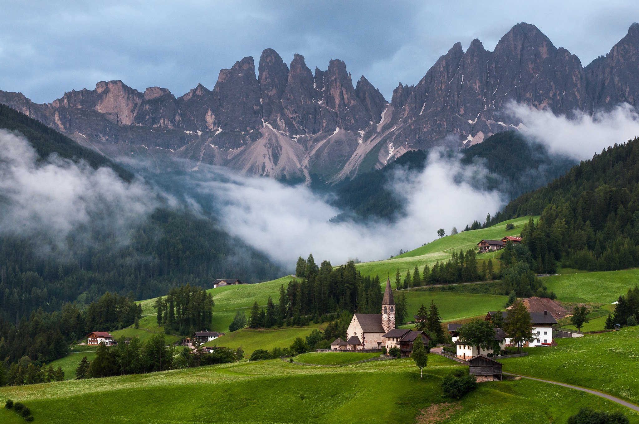 Dolomites Italy Mountains Wallpapers