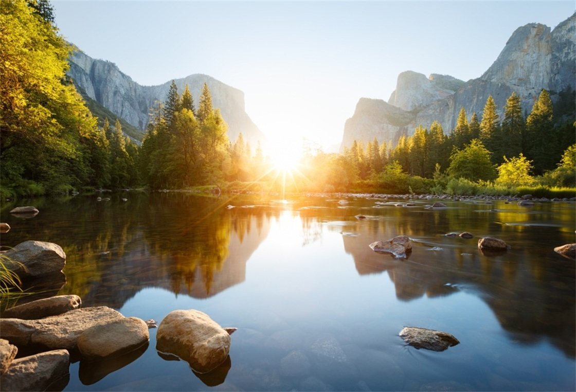 Dramatic Mountain Reflection Over Lake Wallpapers