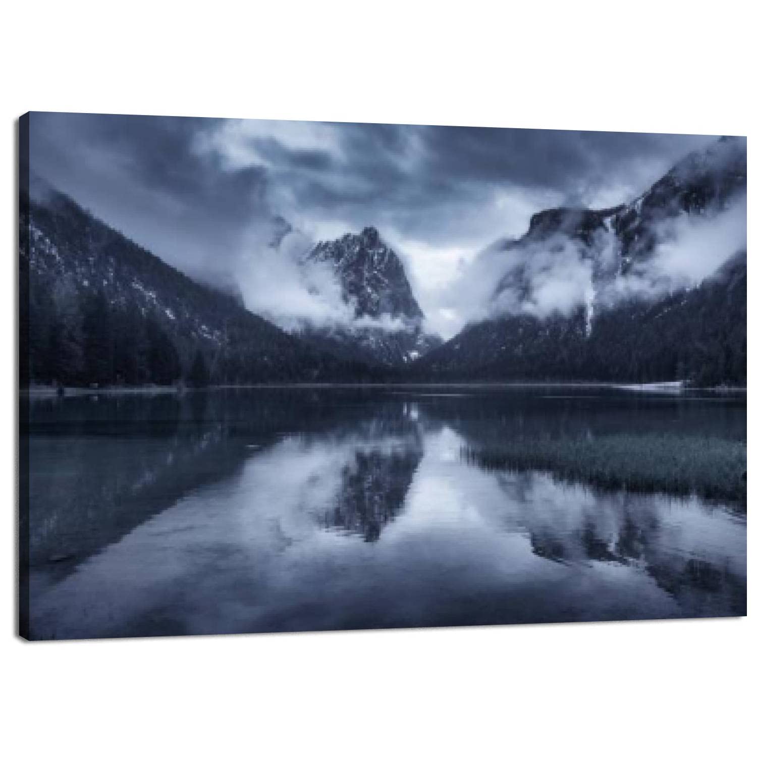 Dramatic Mountain Reflection Over Lake Wallpapers