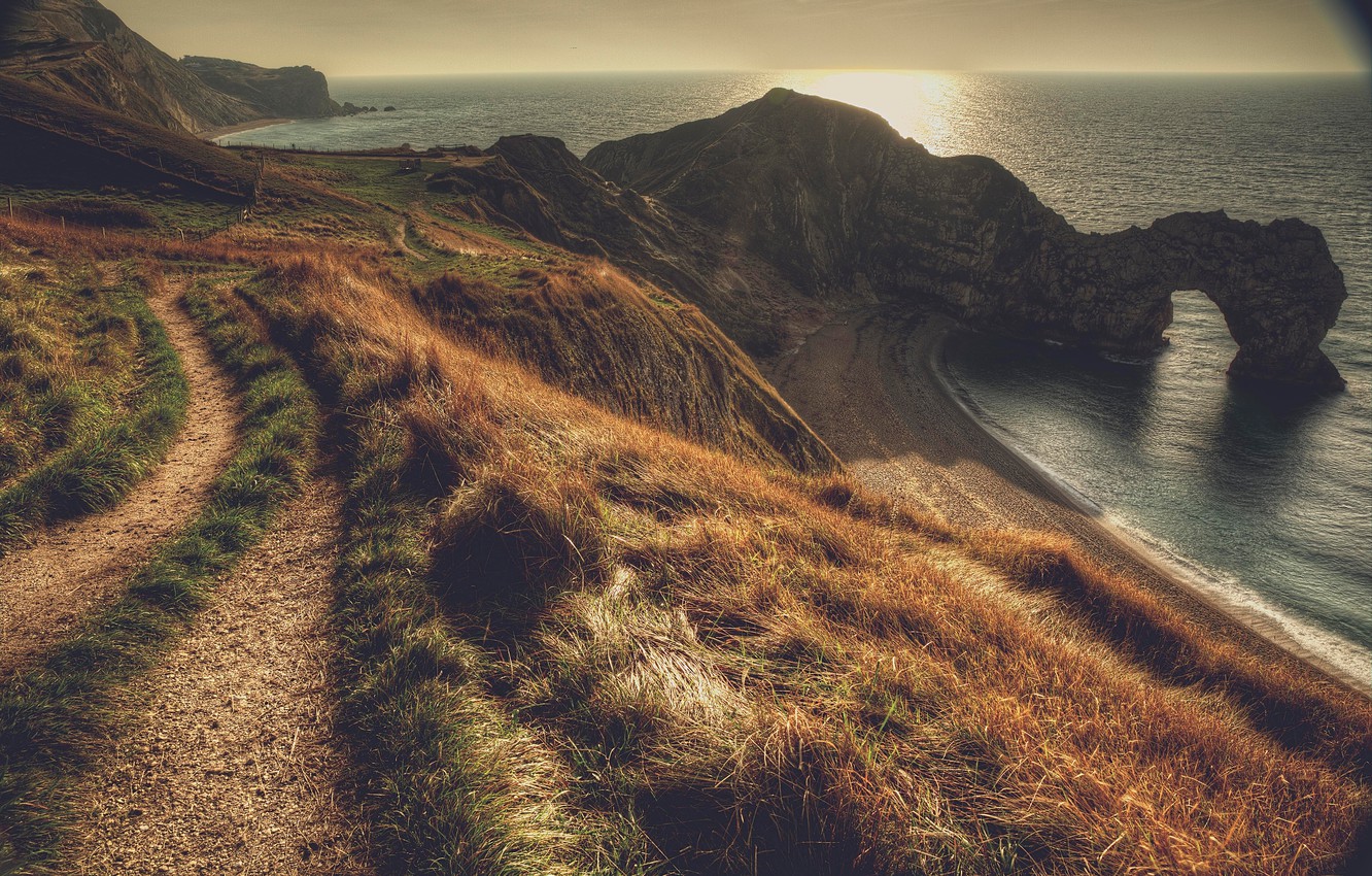 Durdle Door England 4K Wallpapers