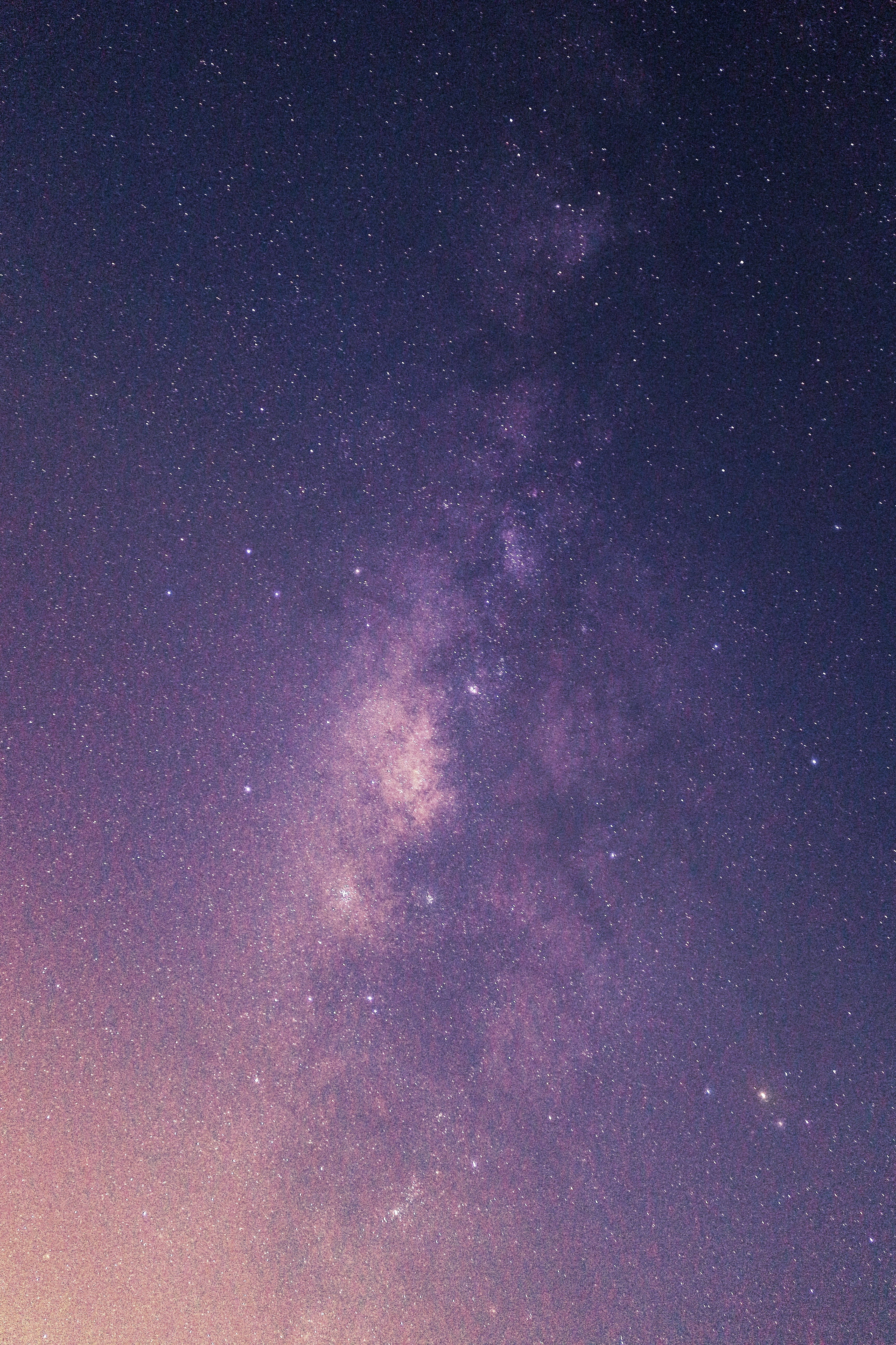 Erupting Volcano With Milky Way As A Back Drop Wallpapers