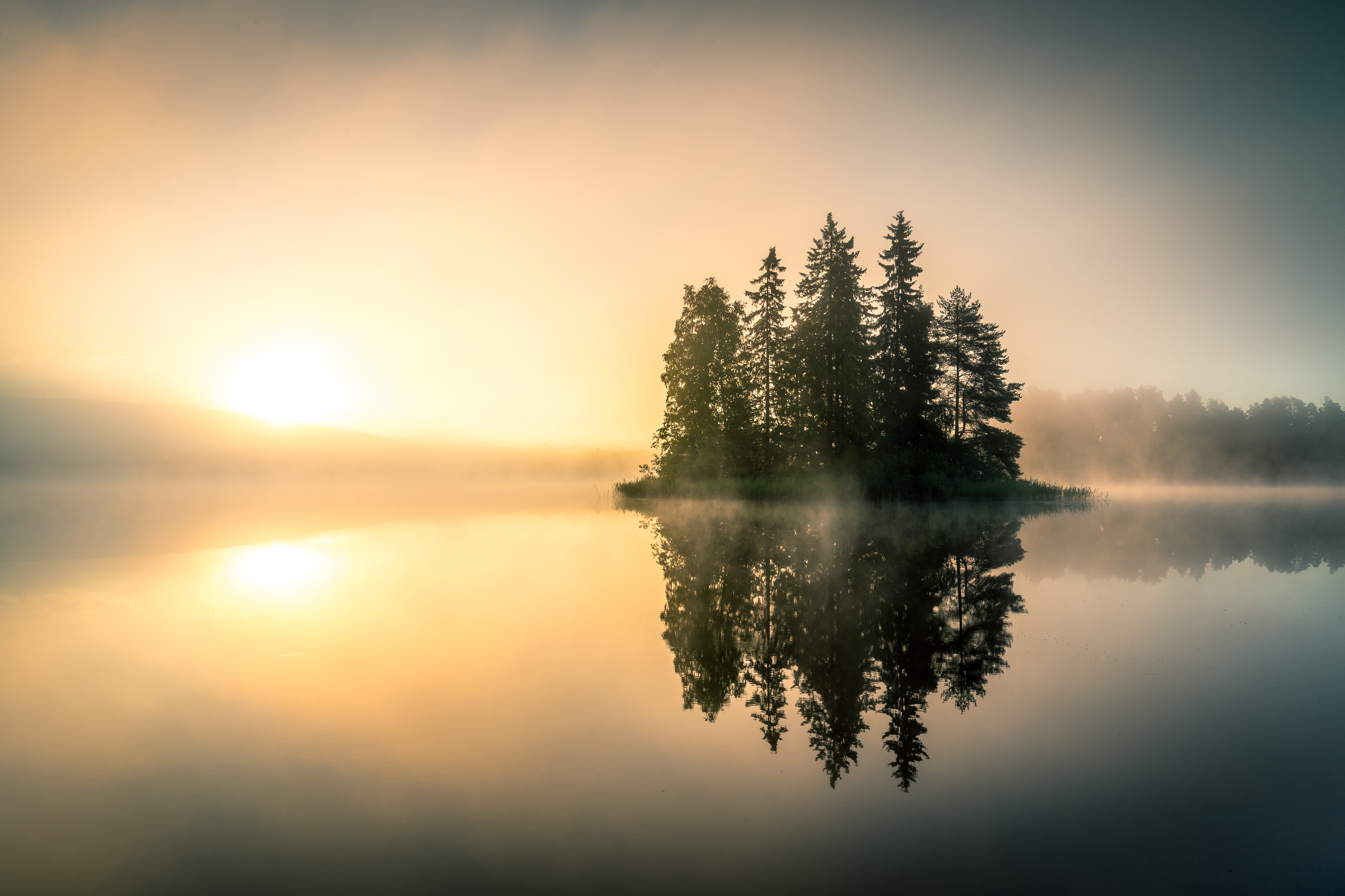 Fog Reflection 4K Wallpapers