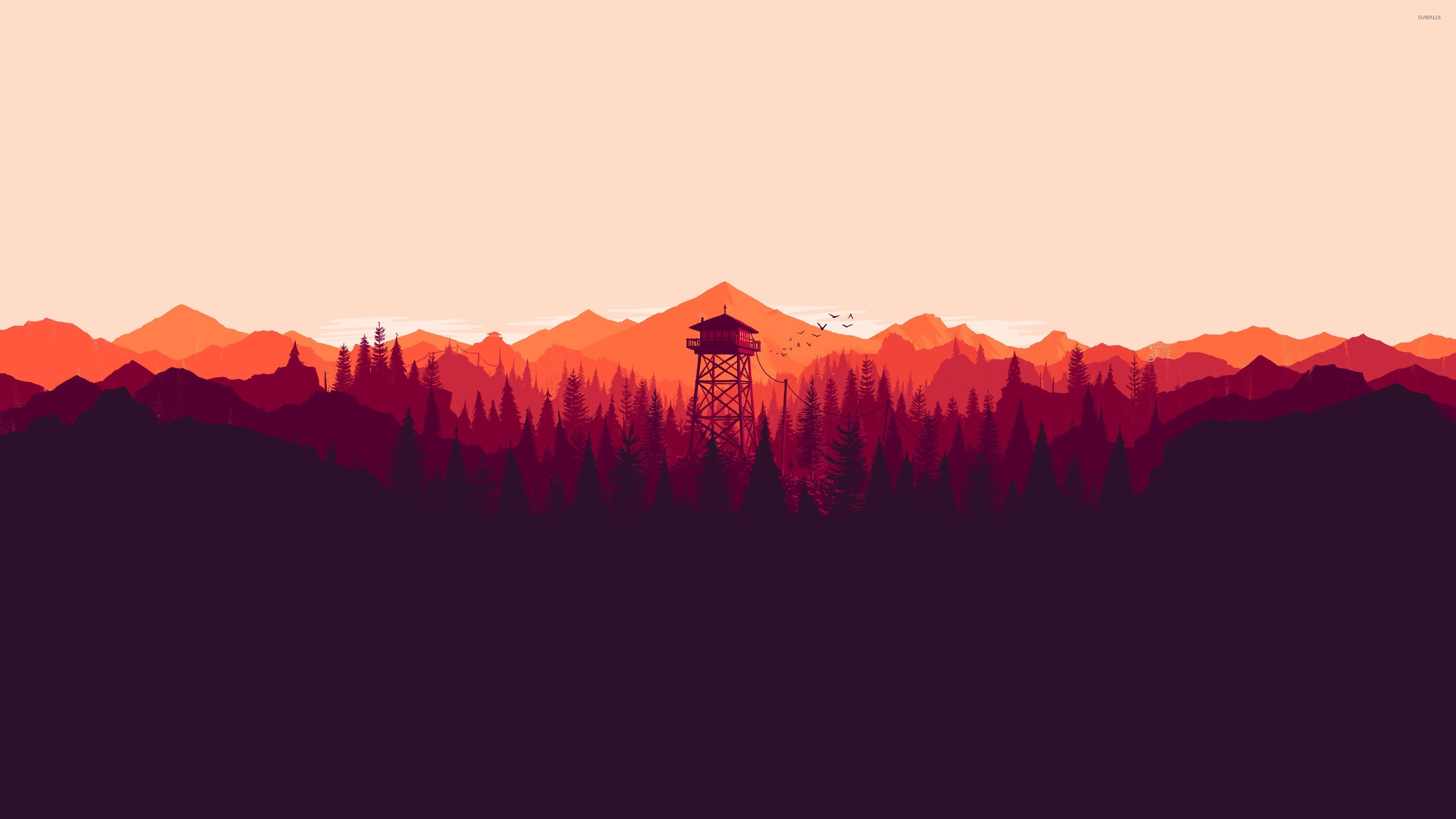 Forest Sunset Wallpapers