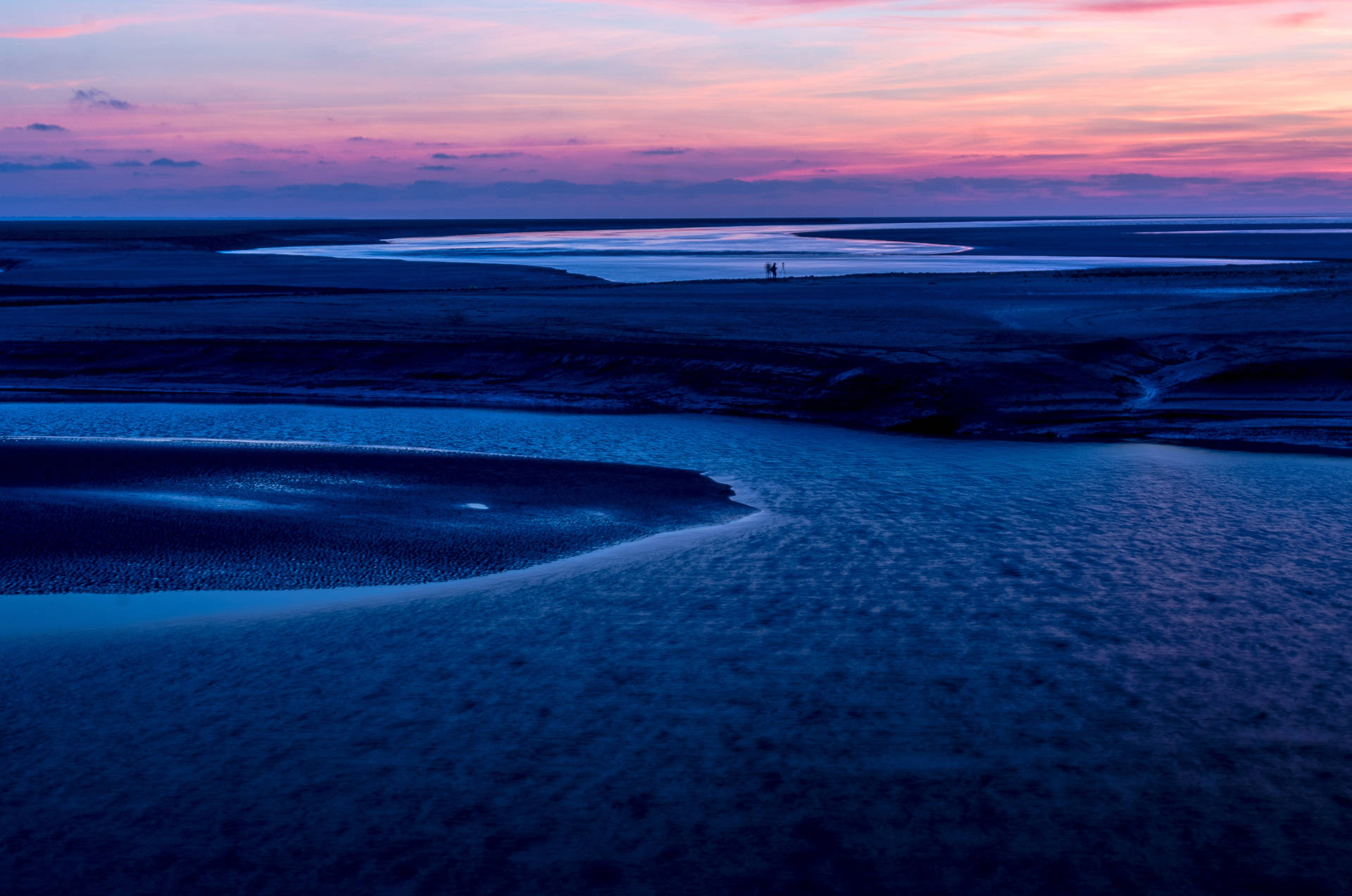 France Mont Saint Michel Sunset Wallpapers