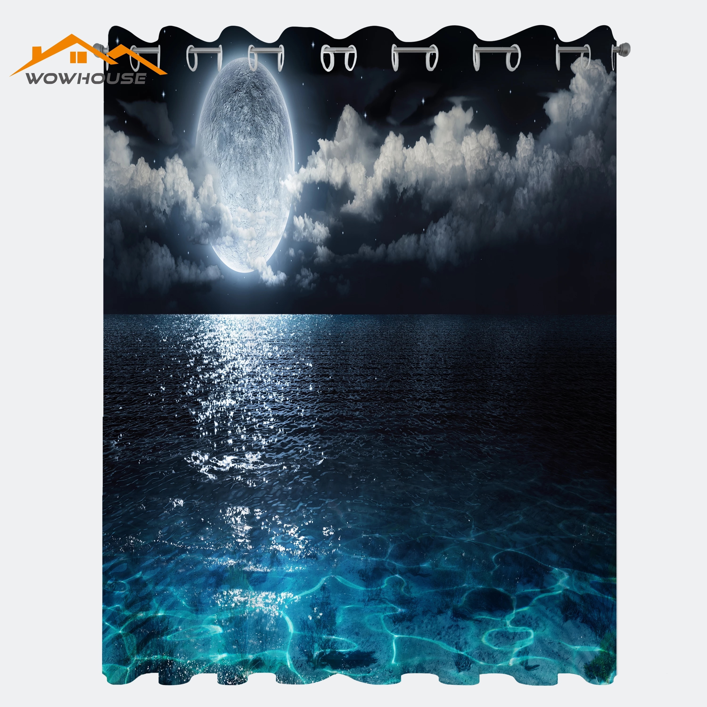 Full Moon On Foggy Night Wallpapers