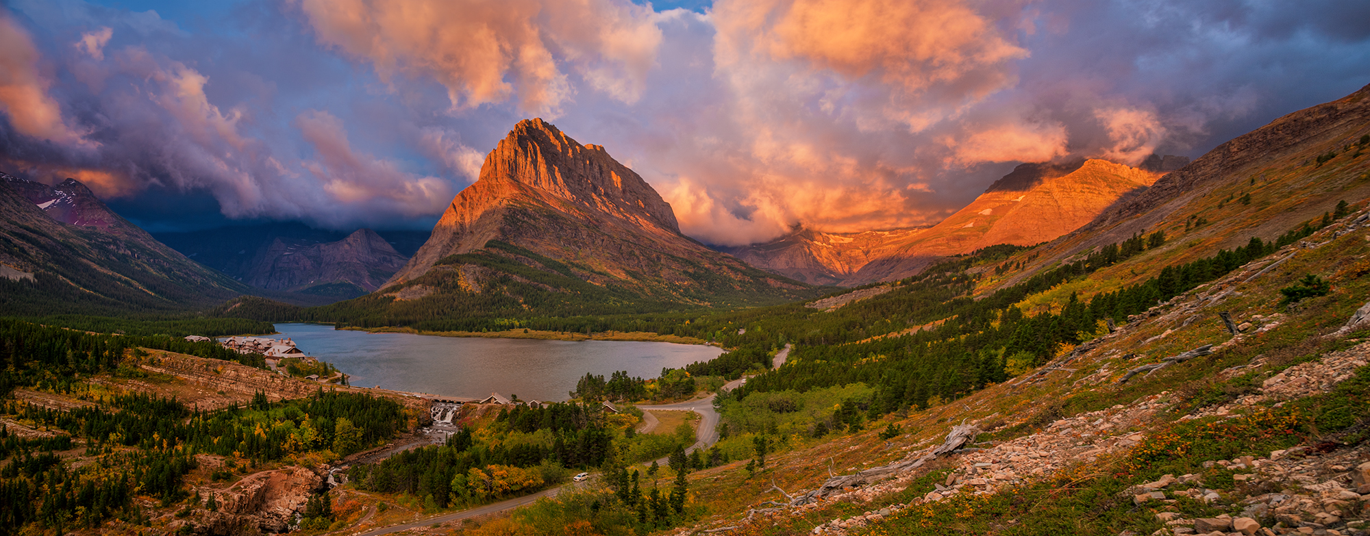 Glacier National Park Sunrise Wallpapers