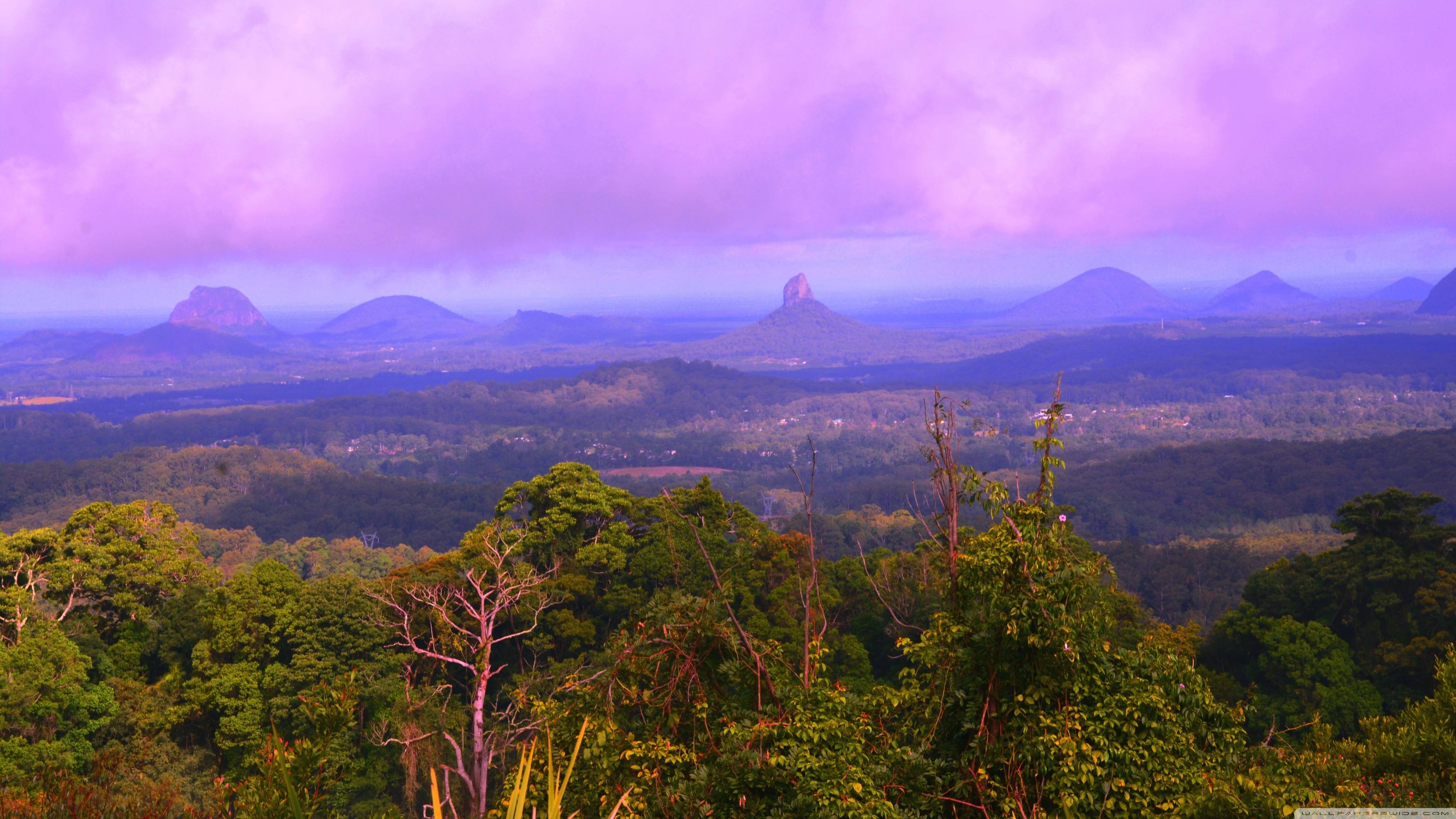 Glasshouse Mountains Wallpapers