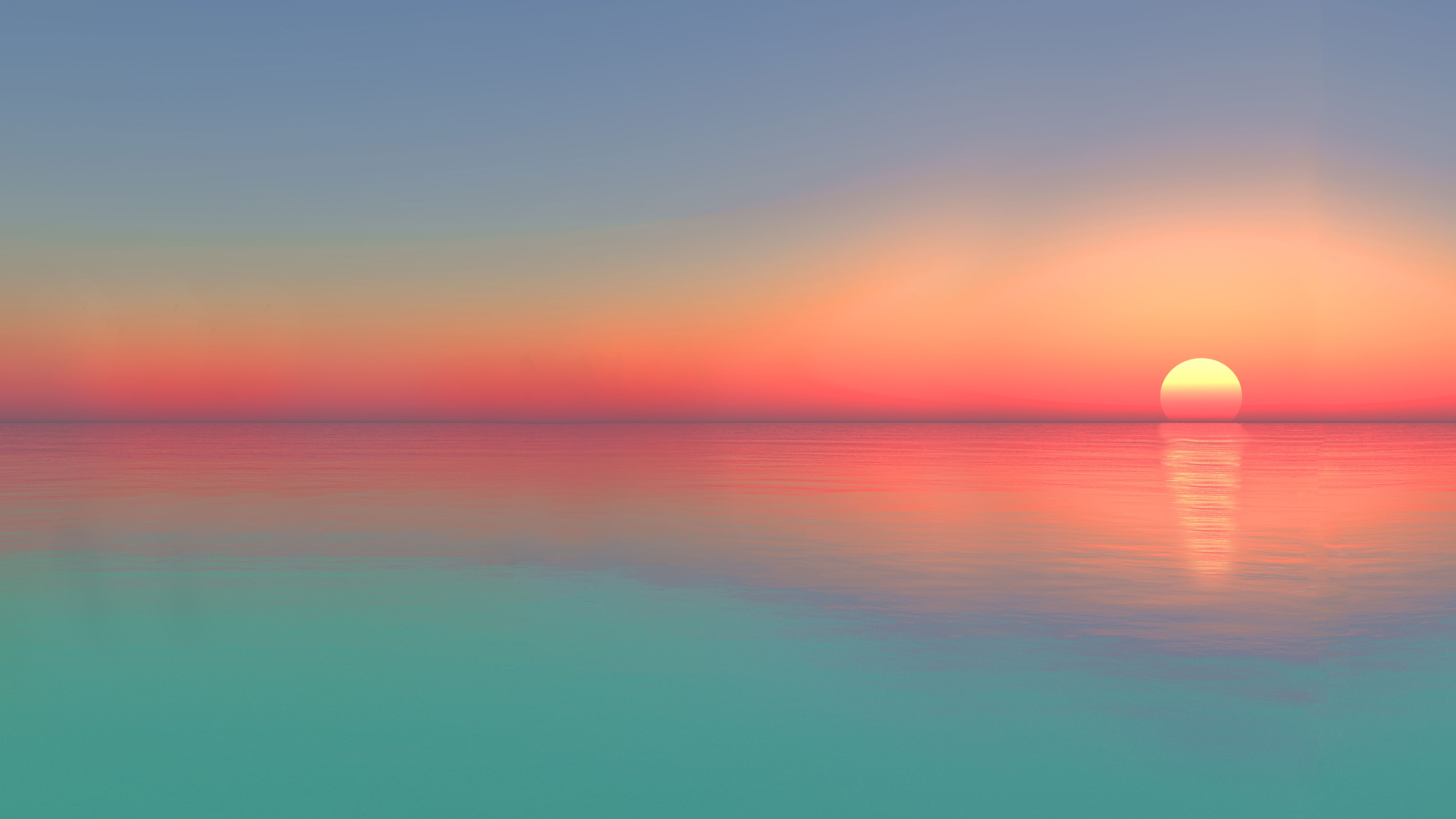 Gradient Calm Sunset Wallpapers