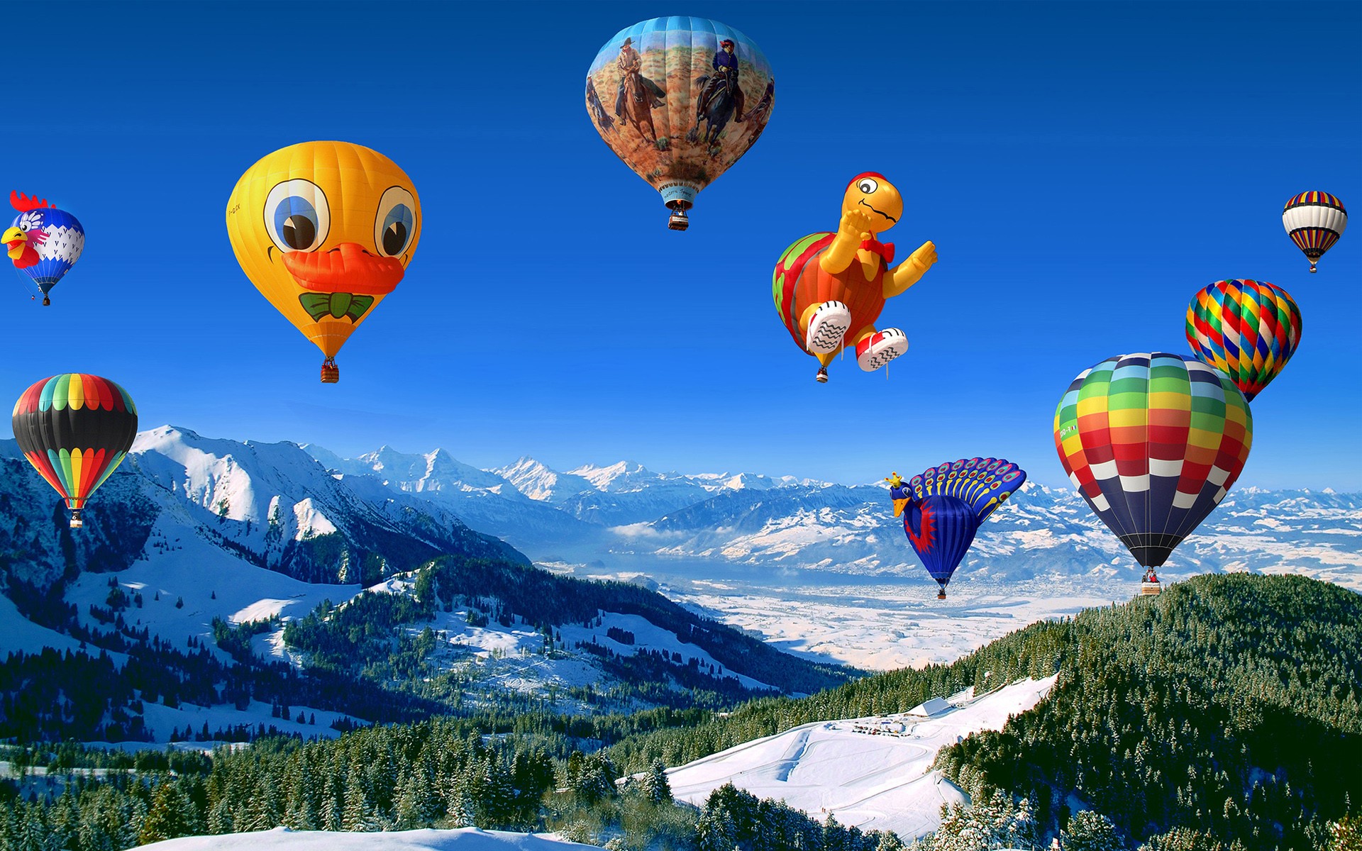 Hot Air Balloons Wallpapers