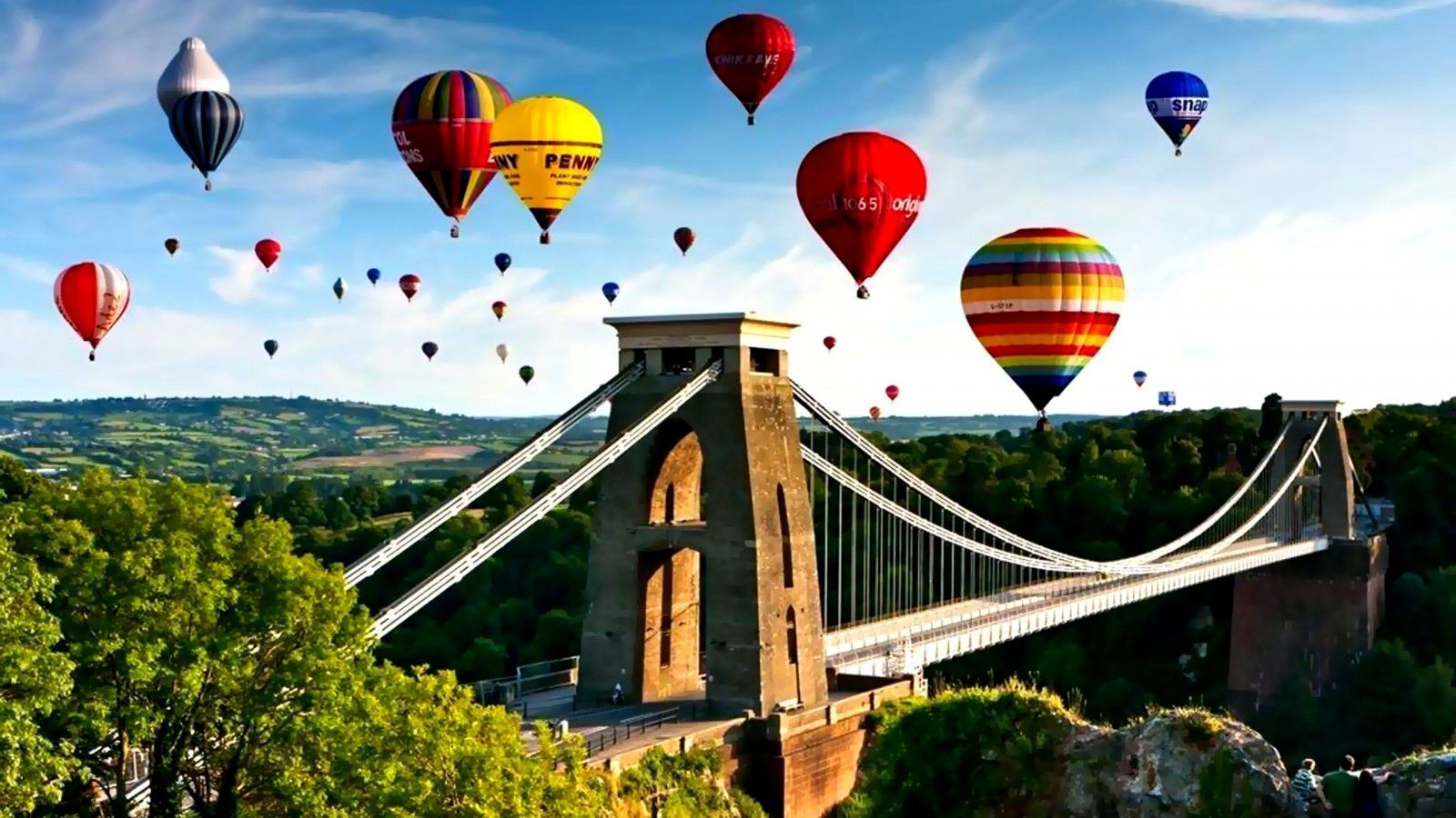 Hot Air Balloons In Sky Wallpapers