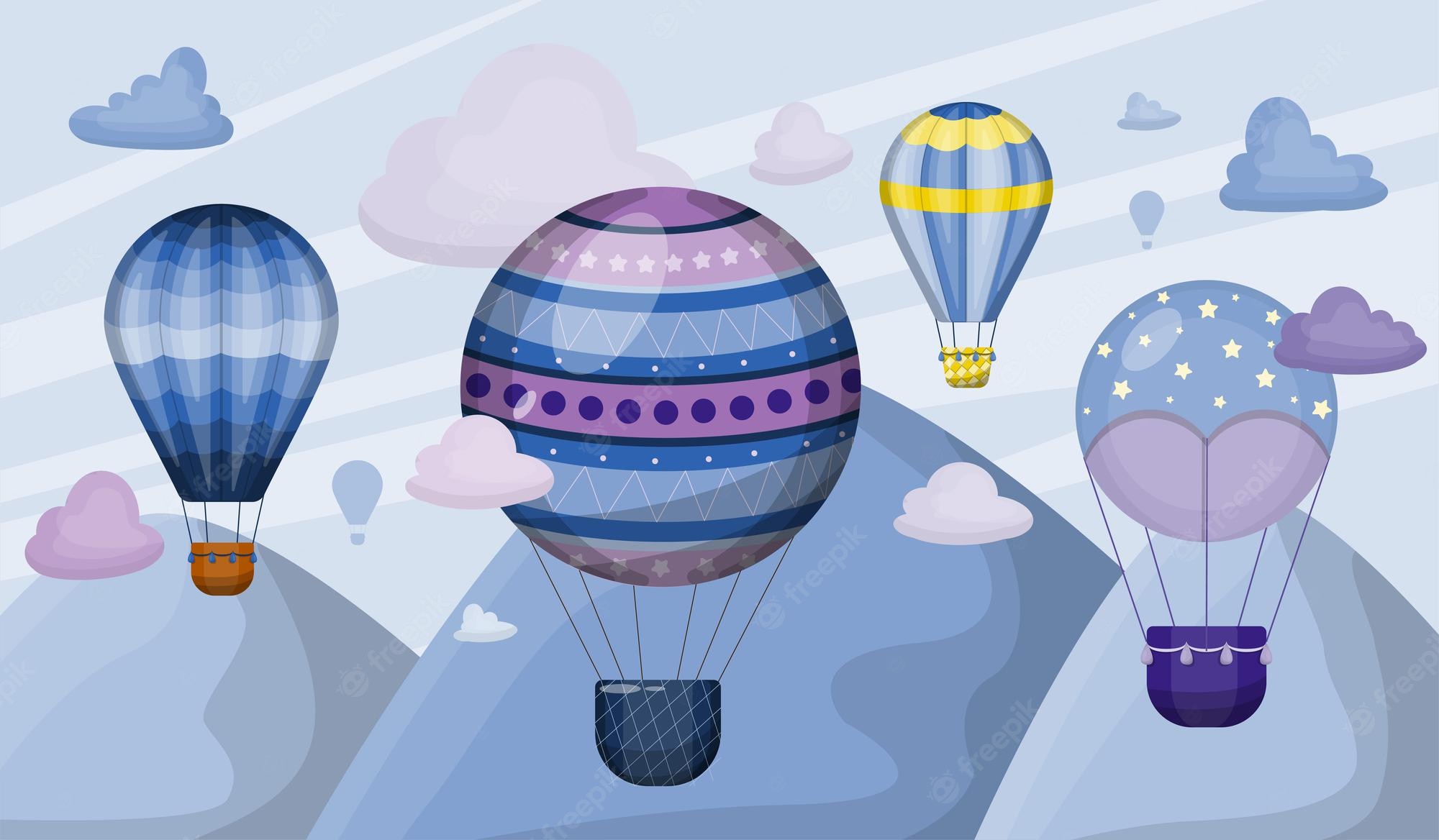 Hot Air Balloons In Sky Wallpapers