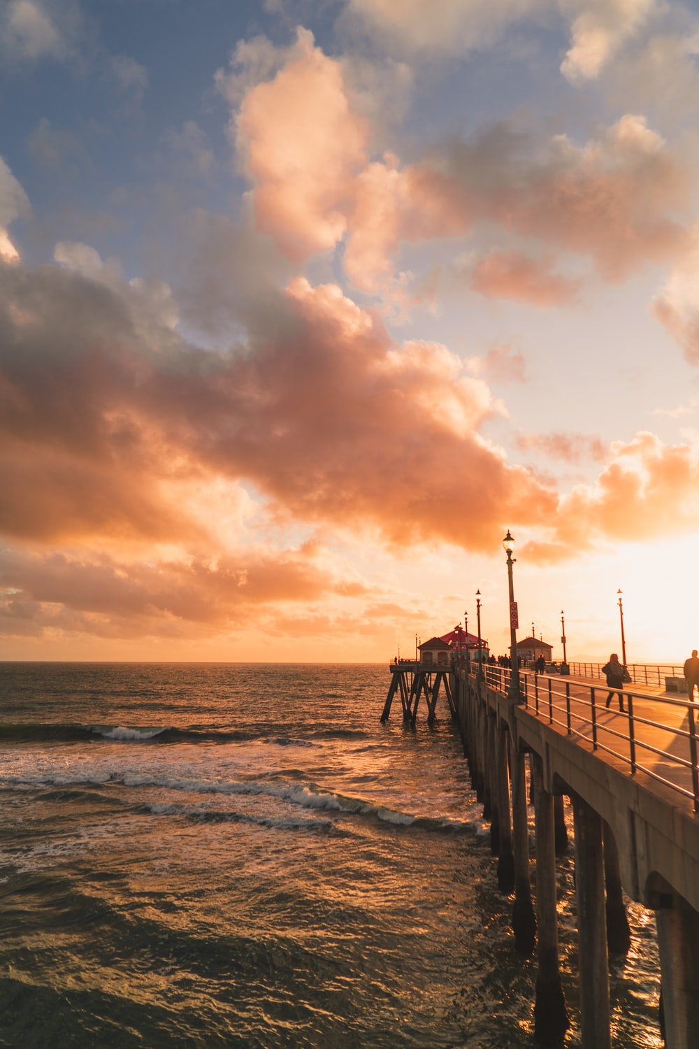 Huntington Beach Sunrise Wallpapers