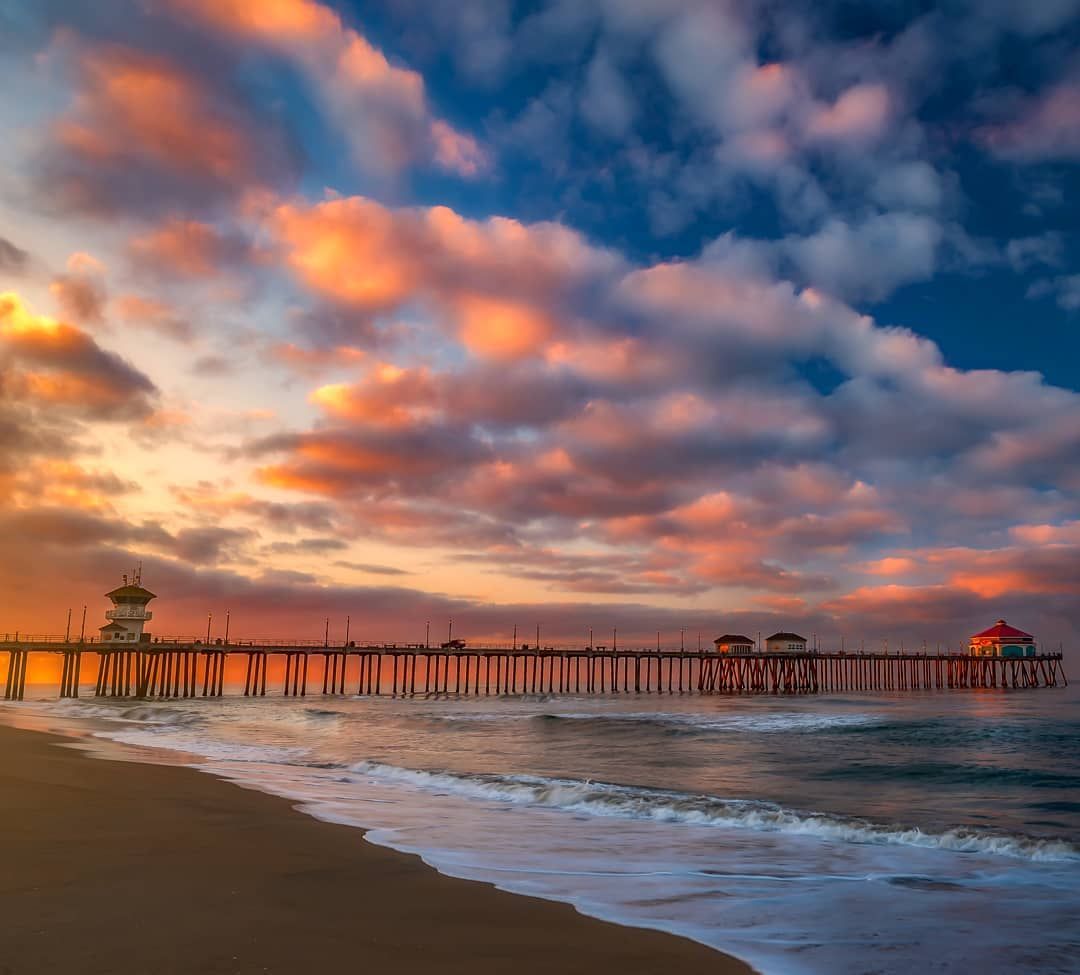 Huntington Beach Sunrise Wallpapers