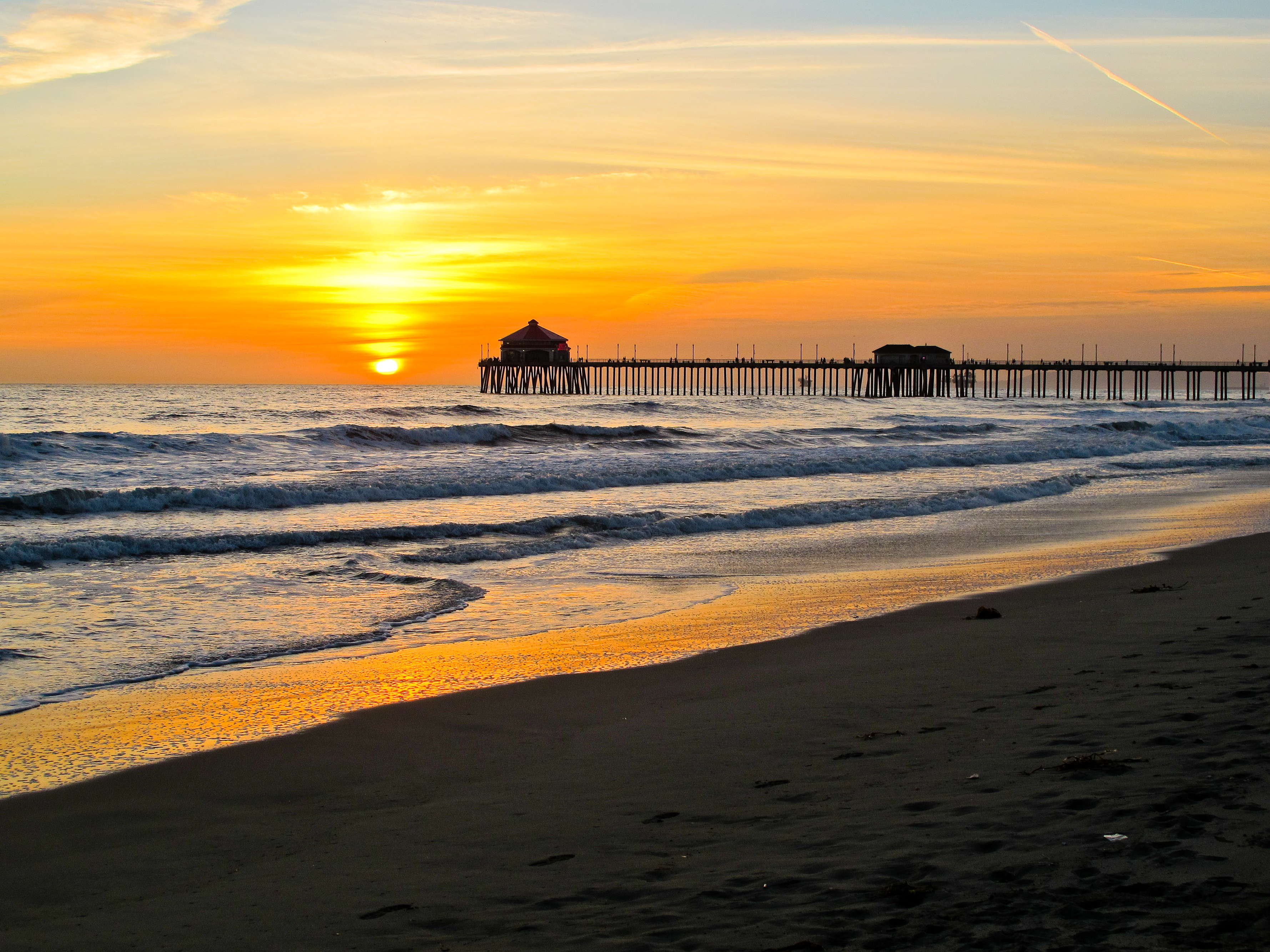 Huntington Beach Sunrise Wallpapers