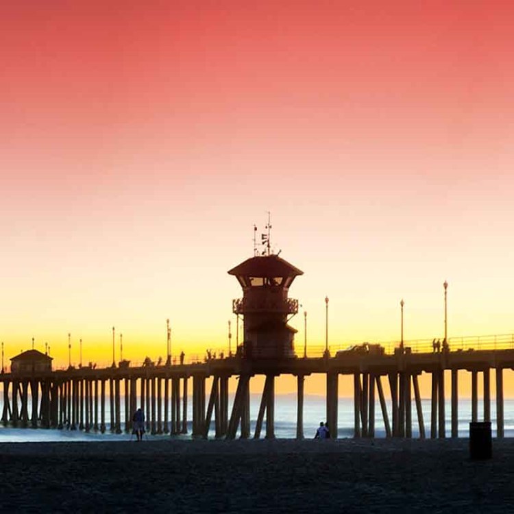 Huntington Beach Sunrise Wallpapers