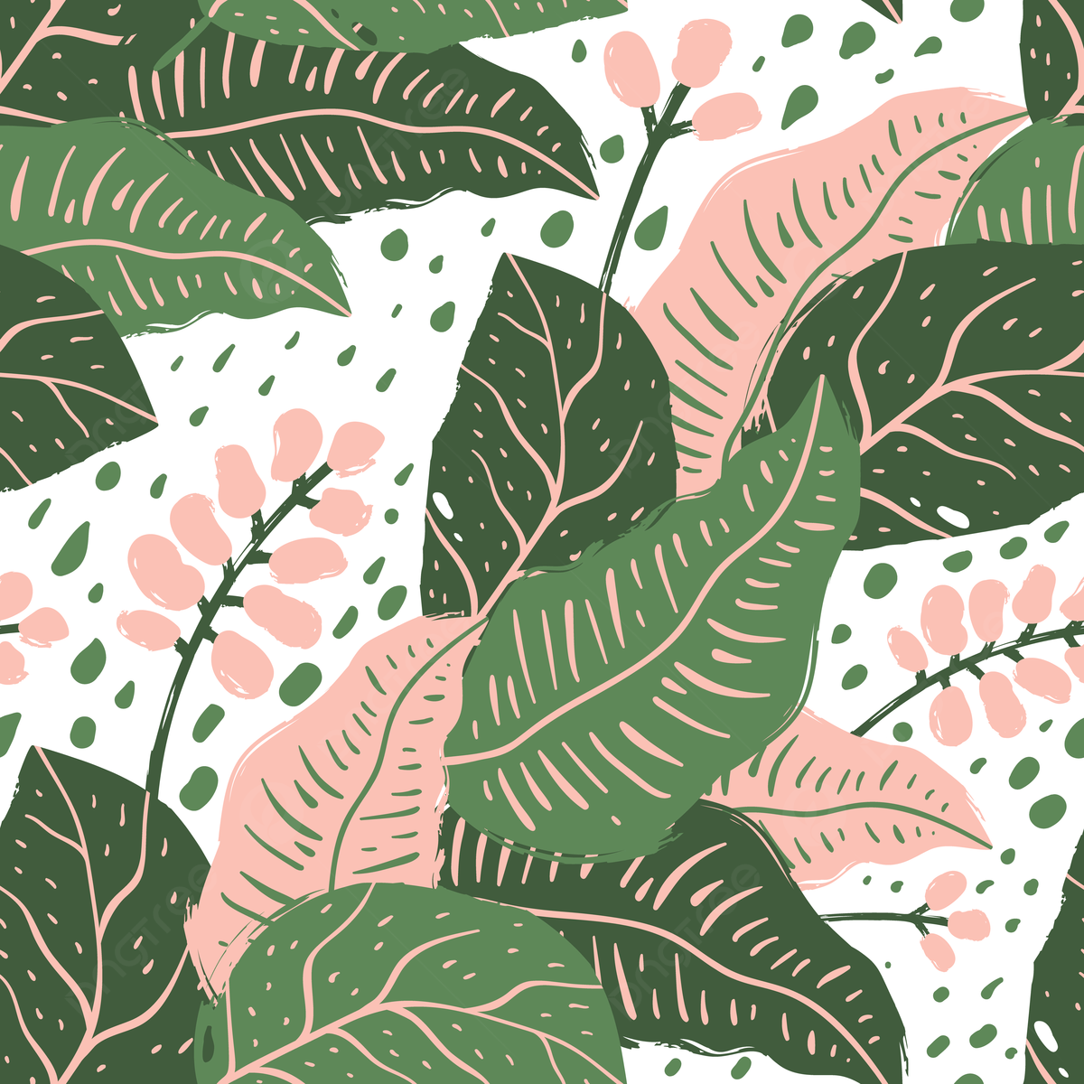 Tropical Pattern Background Tumblr