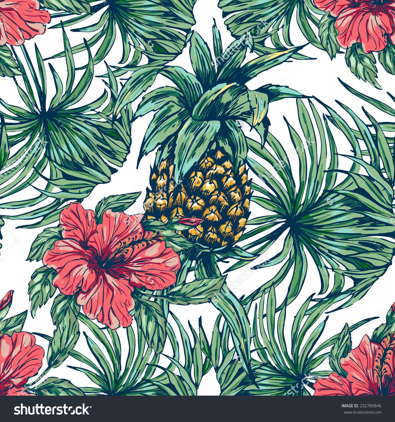 Tropical Pattern Background Tumblr