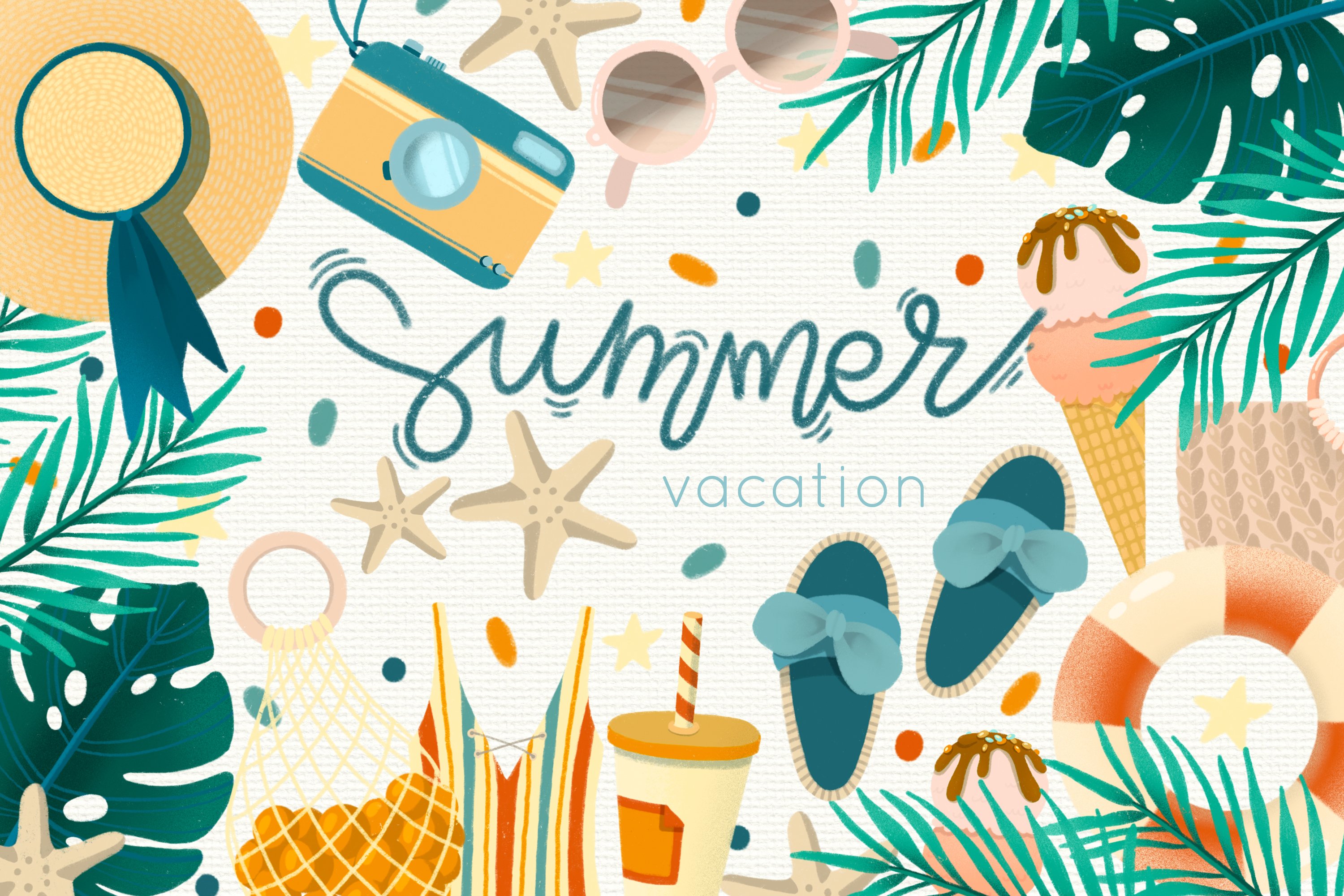 Tropical Summer Backgrounds