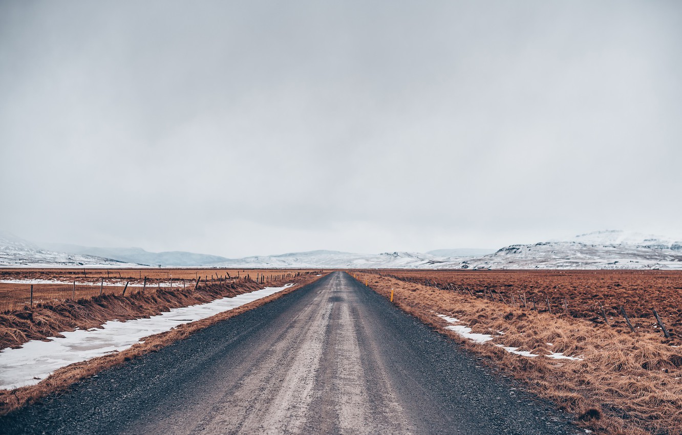 Iceland Landscapes Road Wallpapers