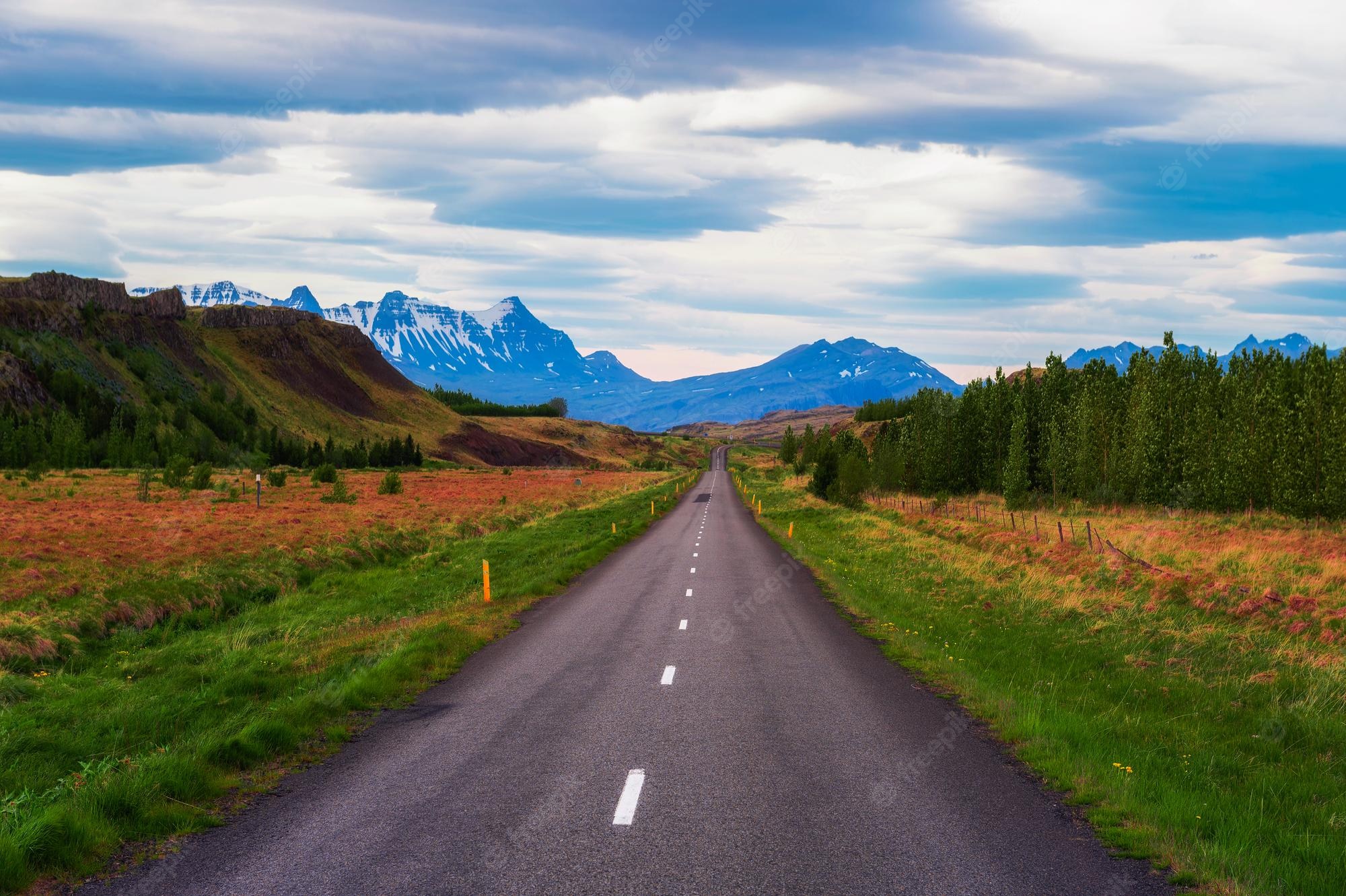 Iceland Landscapes Road Wallpapers