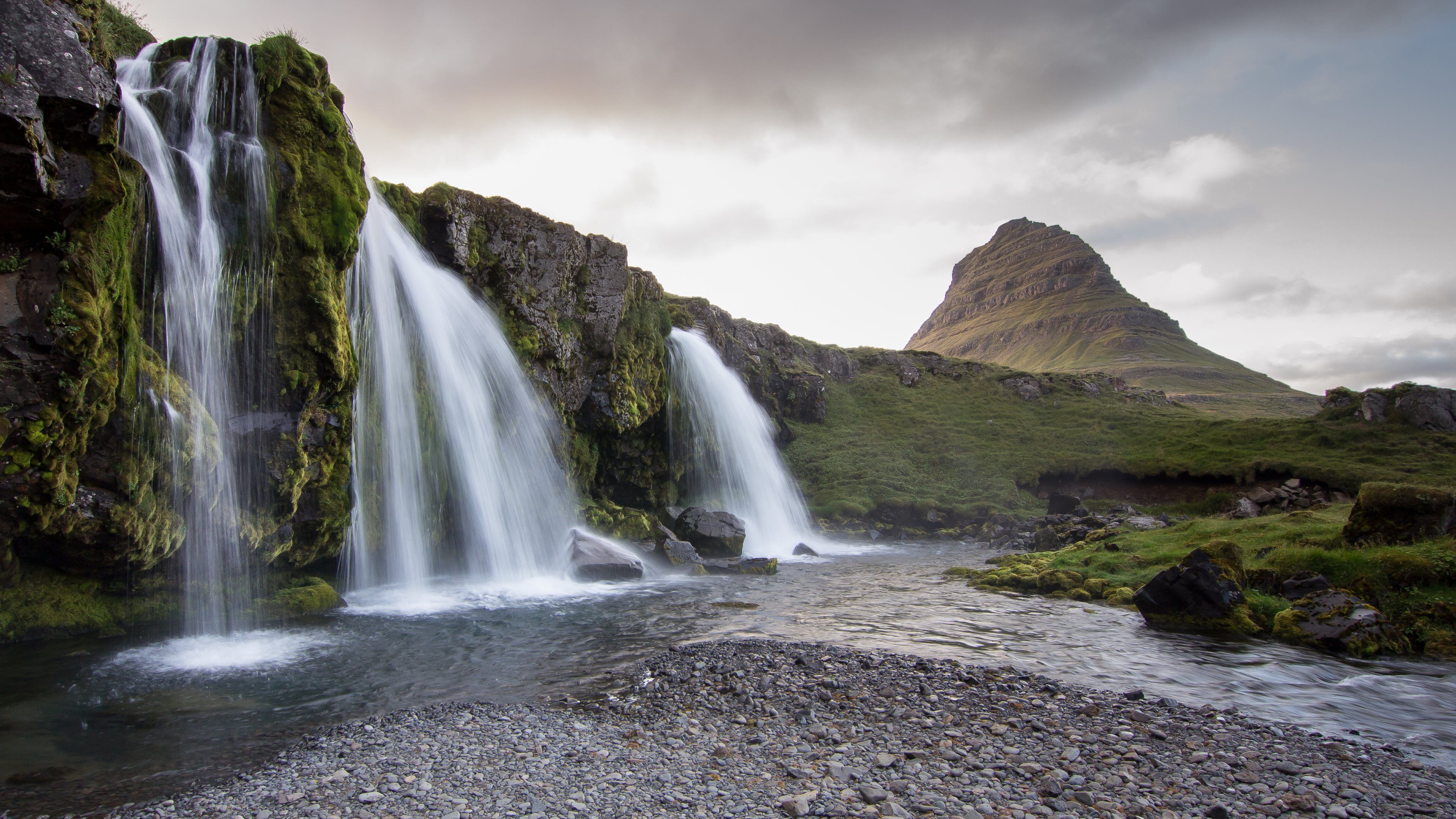 Iceland Skogafoss Waterfall Wallpapers