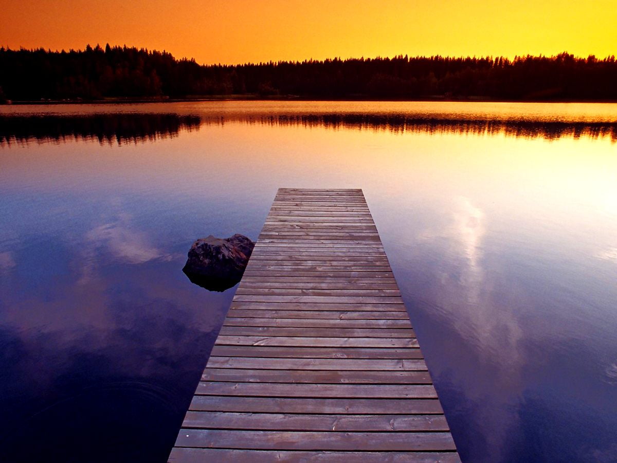 Lake Reflection Scenic Horizon Wallpapers