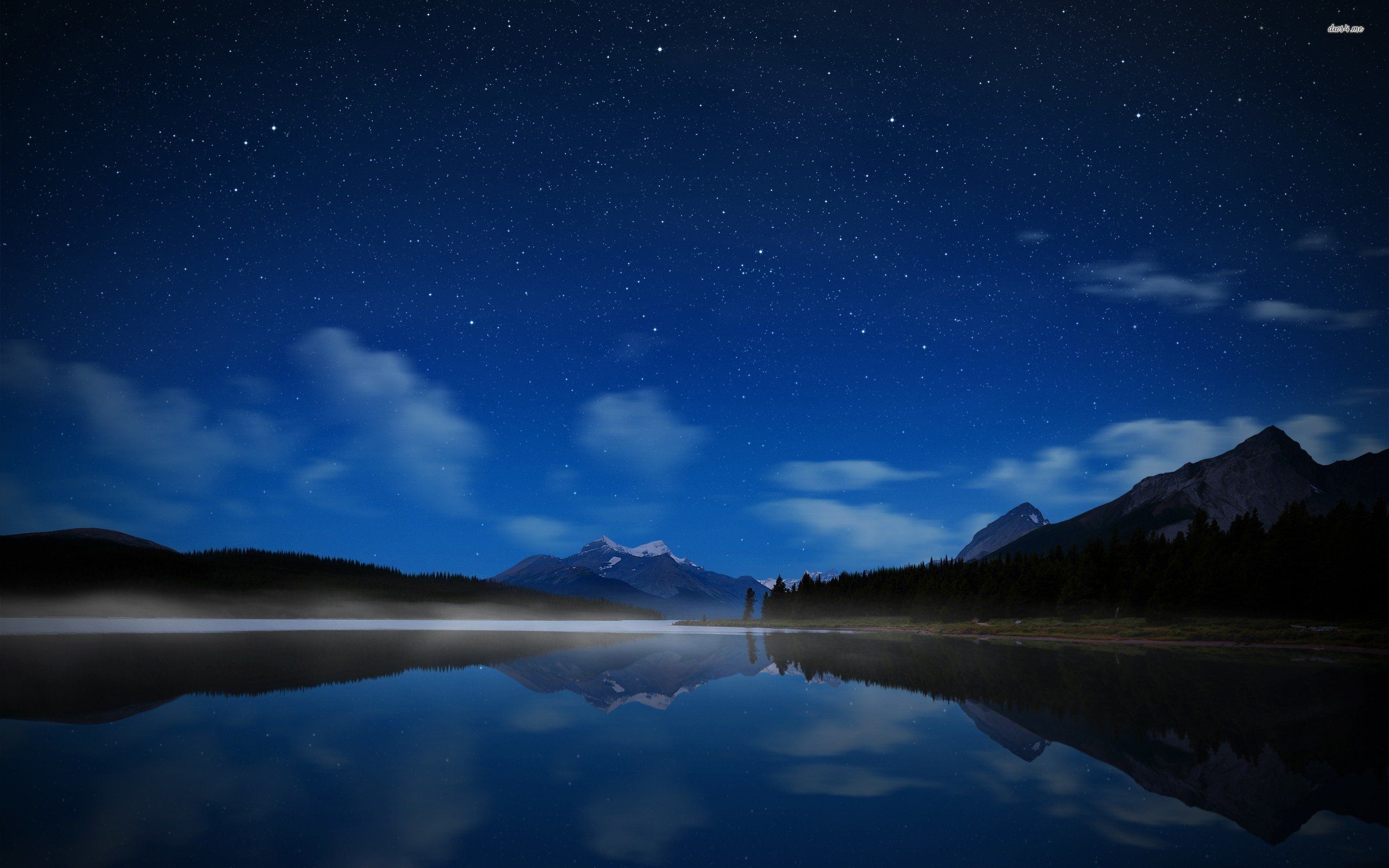 Landscap Scenery At Night Wallpapers