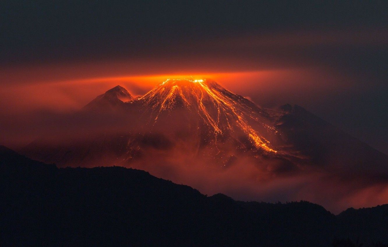 Lava Volcano Creak Wallpapers