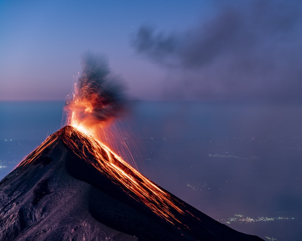 Lava Volcano Creak Wallpapers